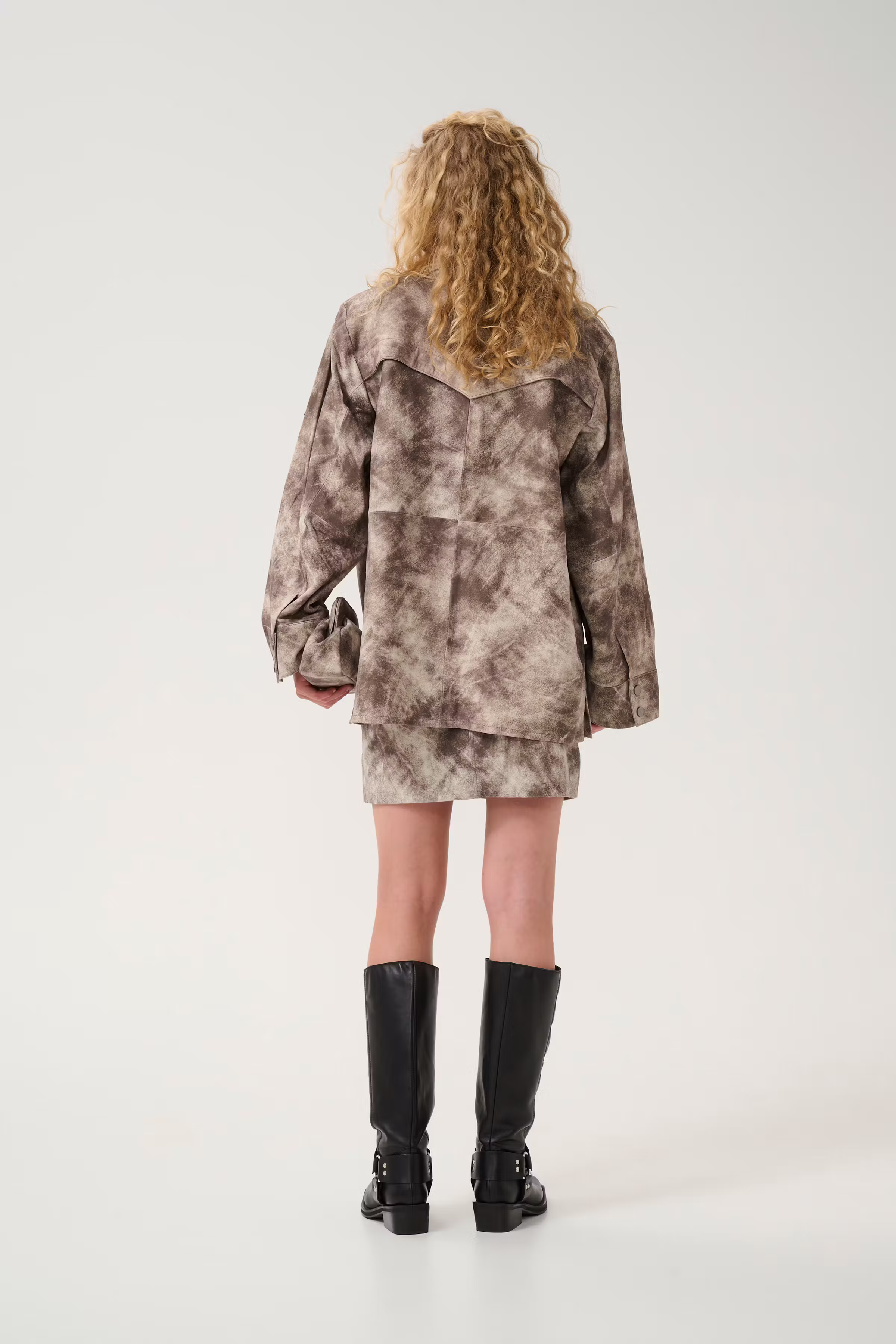 GZsuedy Ruskindsskjorte LOOKBOOK BACK 10909920-107253