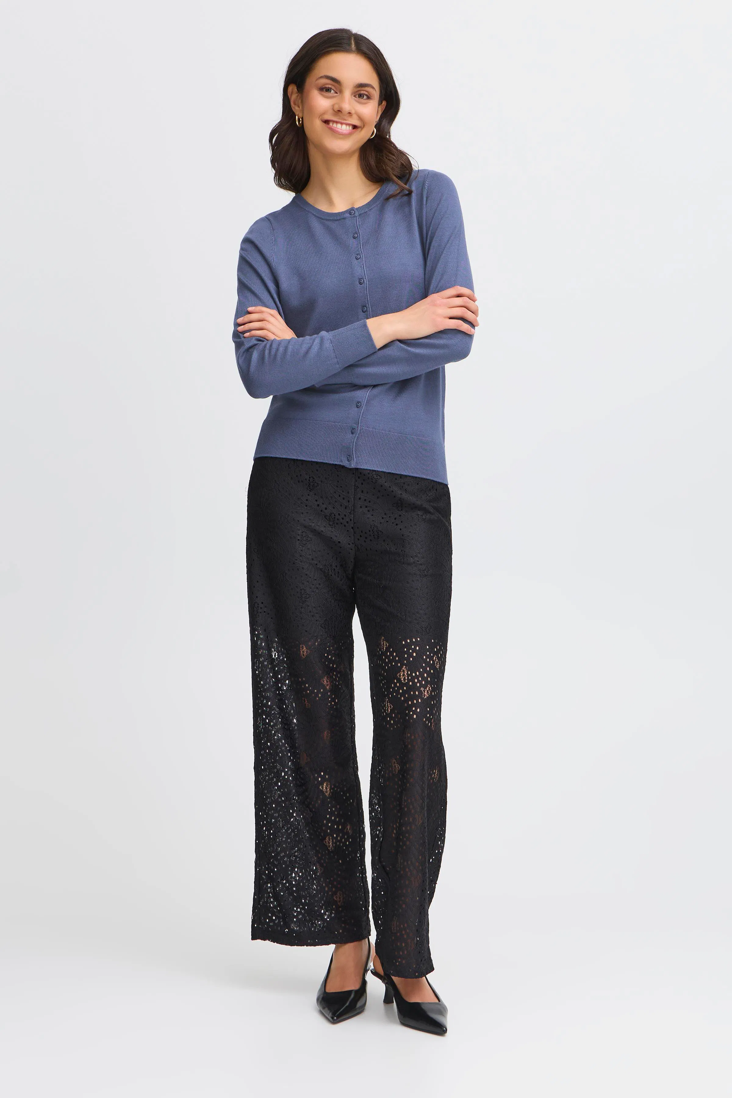 FRZubasic Cardigan LOOKBOOK FRONT 20604187-184028