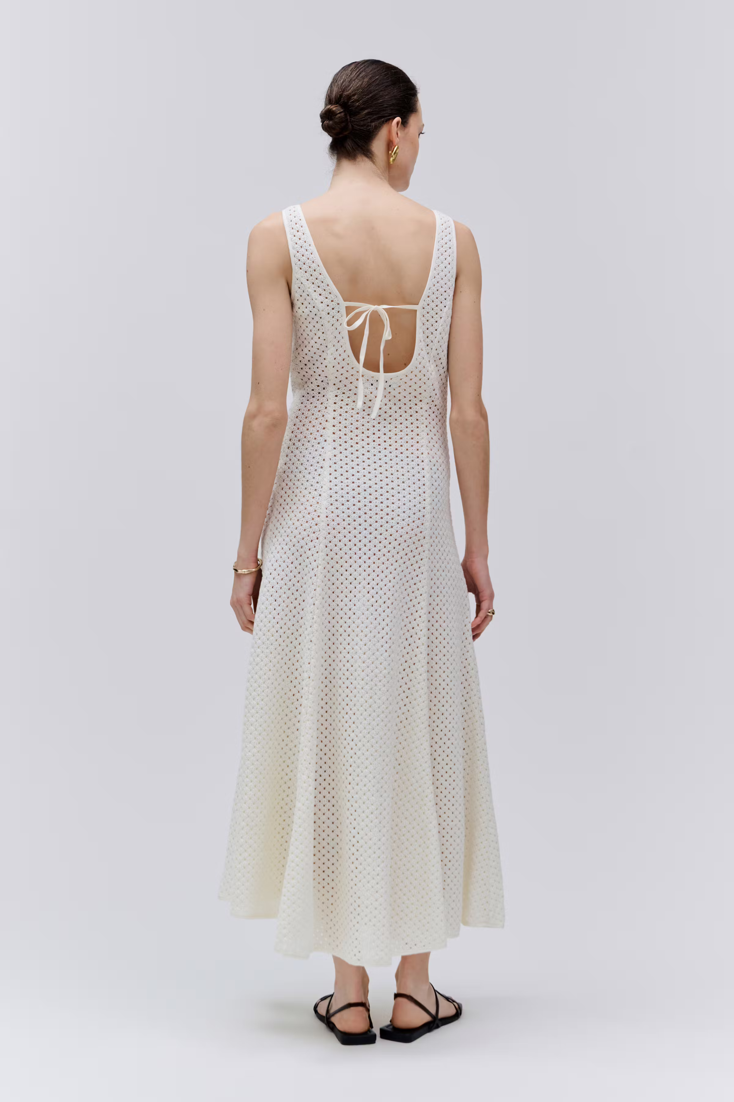 DASHA Dress LOOKBOOK BACK 30600678-WH010