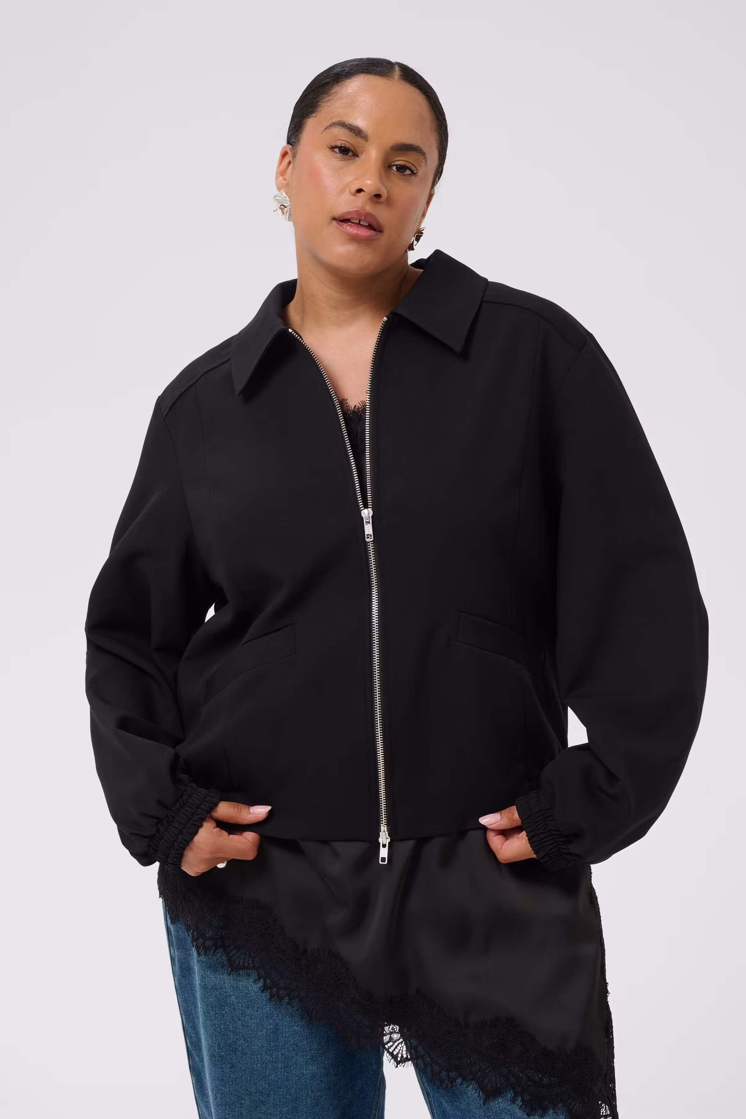 KCsakira Casual Jacke LOOKBOOK FRONT 10584448-100121
