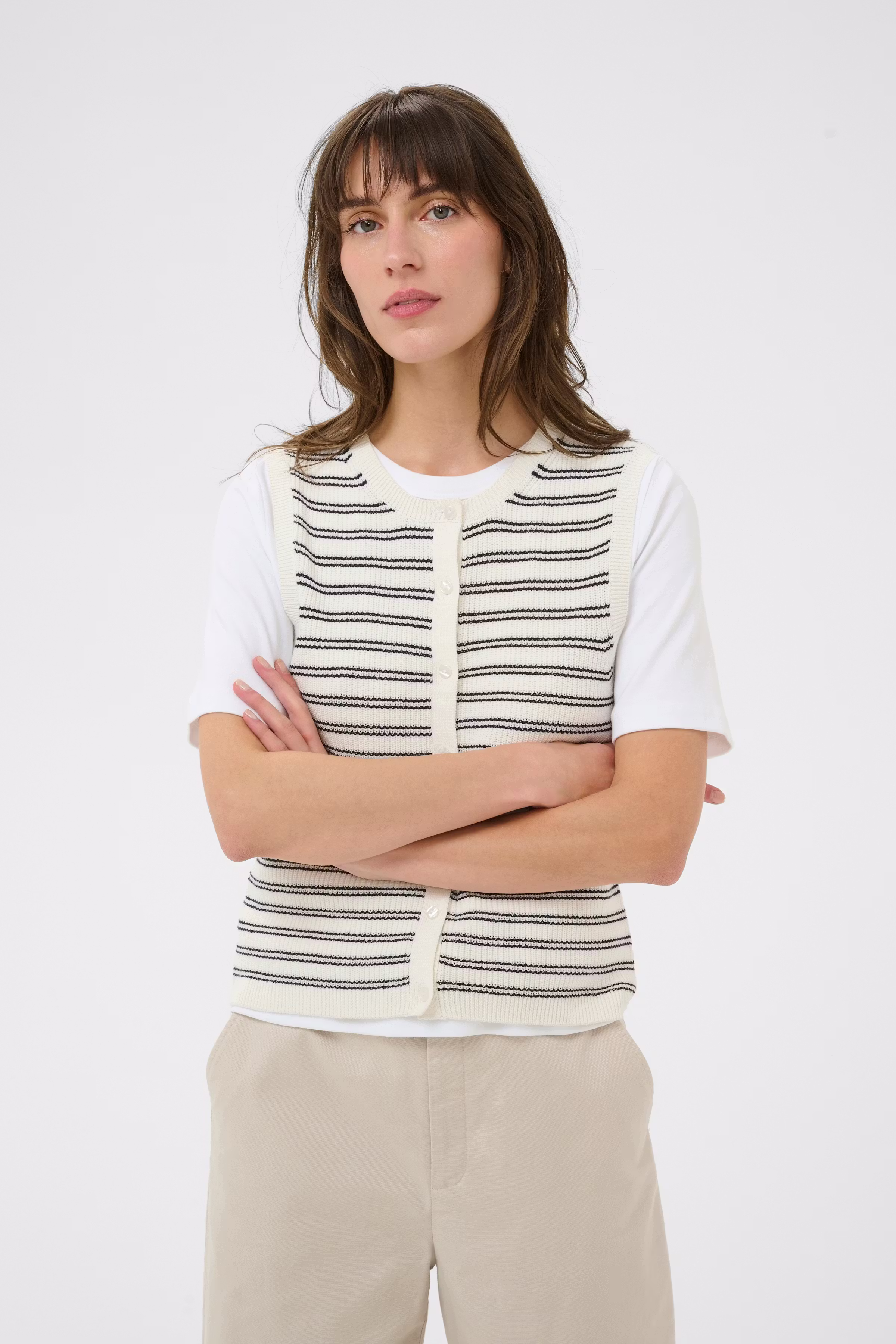 GemmaPW Cardigan LOOKBOOK FRONT 30310605-305007