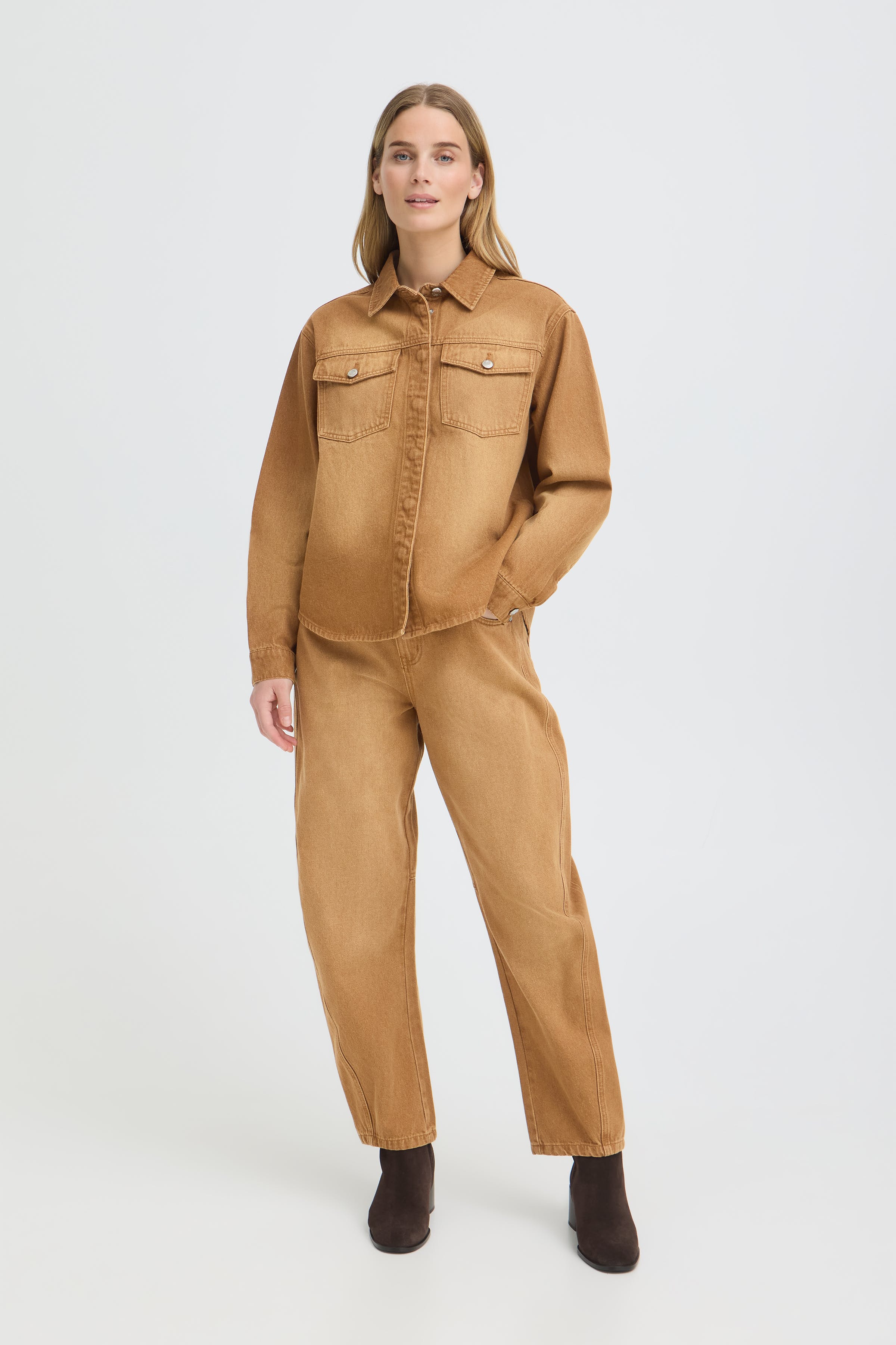 PZDORIT Skjorte LOOKBOOK FRONT 50210622-181160