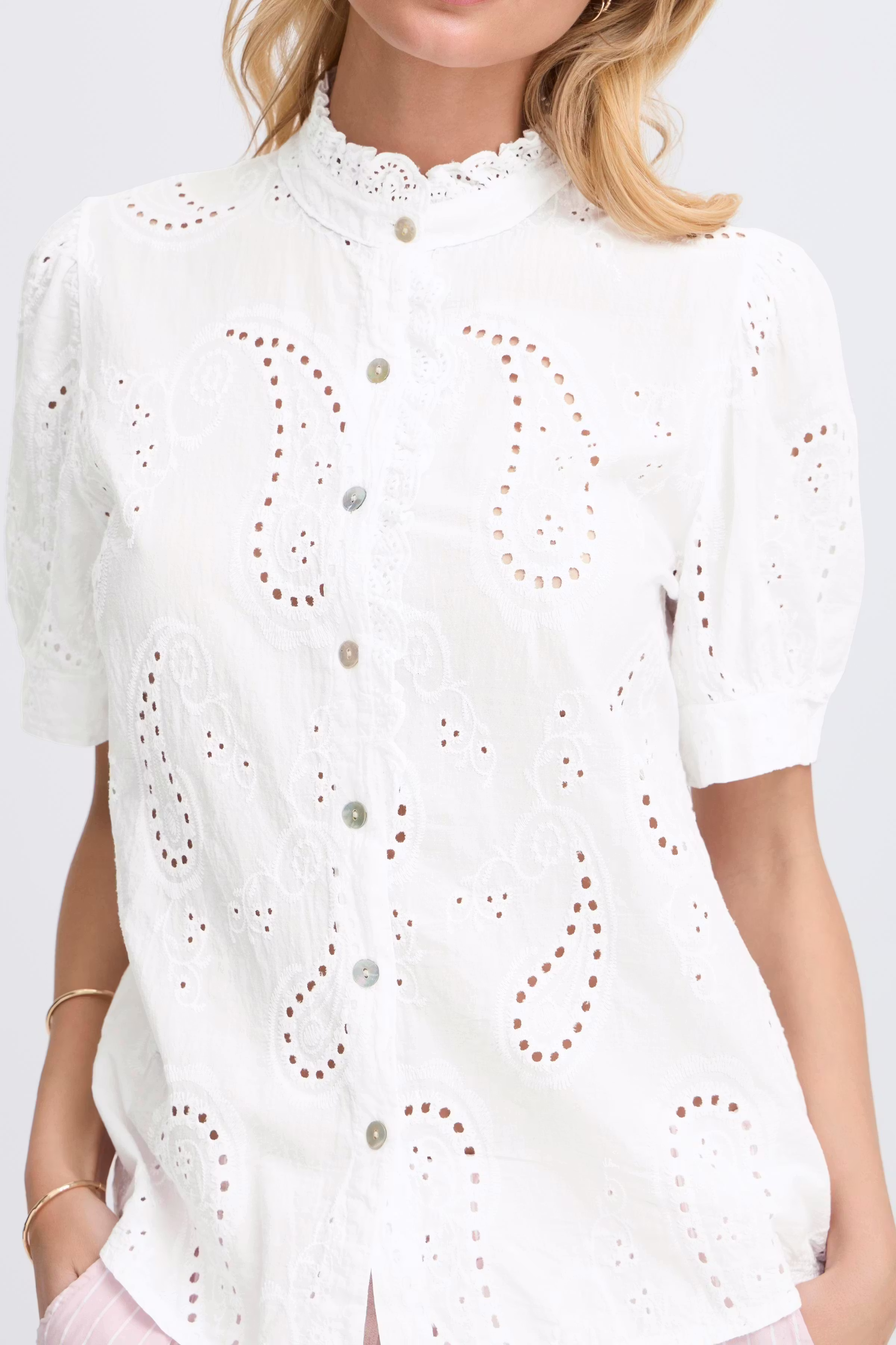 SBUNIQUE Skjorte LOOKBOOK DETAIL 22100985-110602