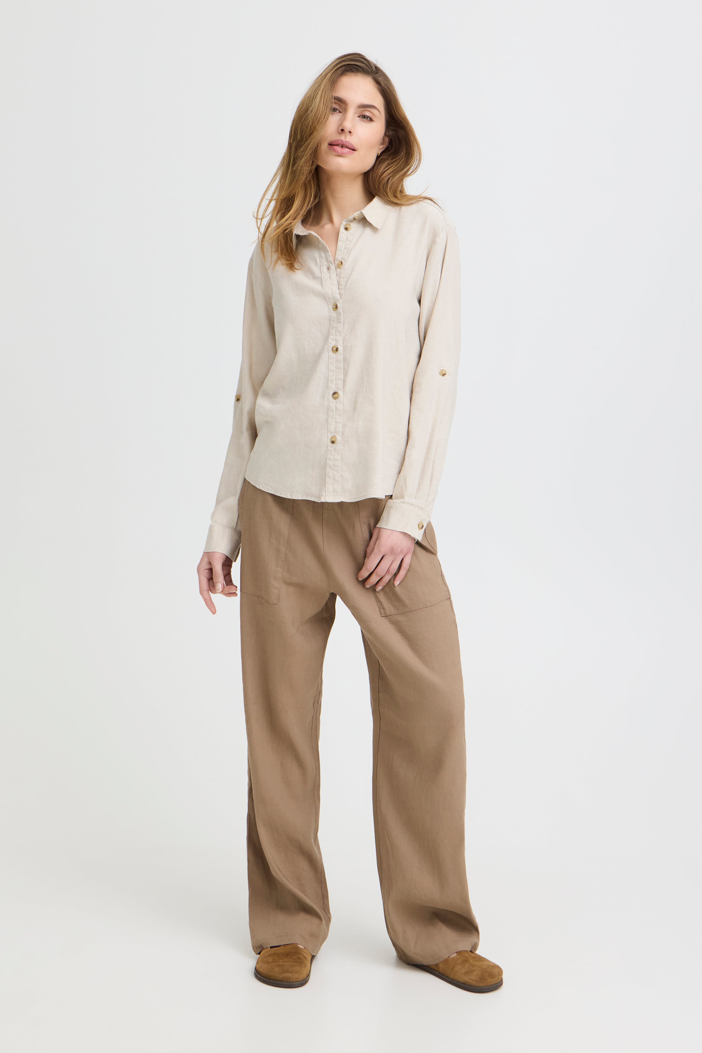 PZLUCA Skjorte LOOKBOOK FRONT 50210427-1309071