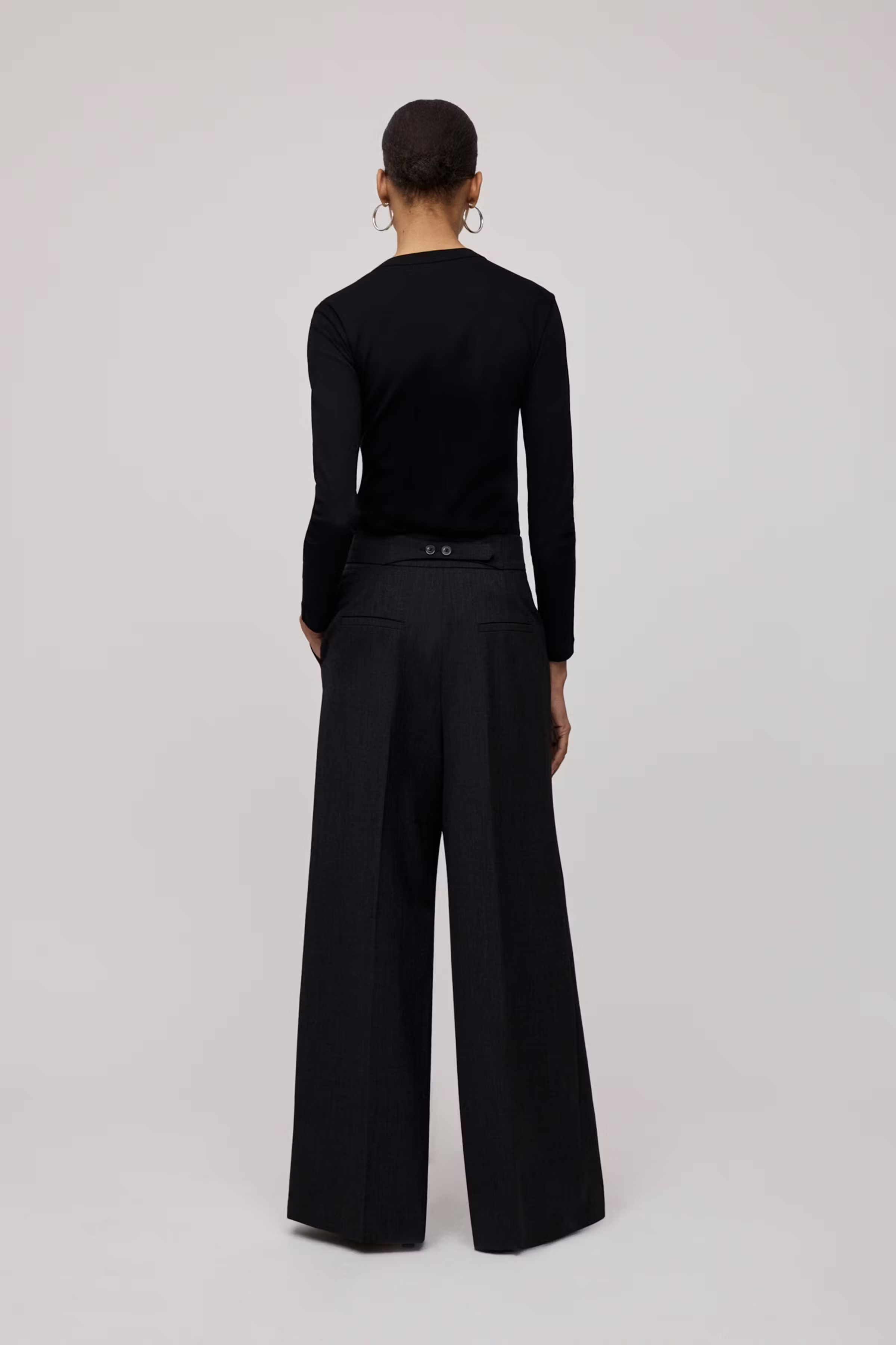 IOPRESCILLIA SUE Bukser LOOKBOOK BACK 30600623-GY949