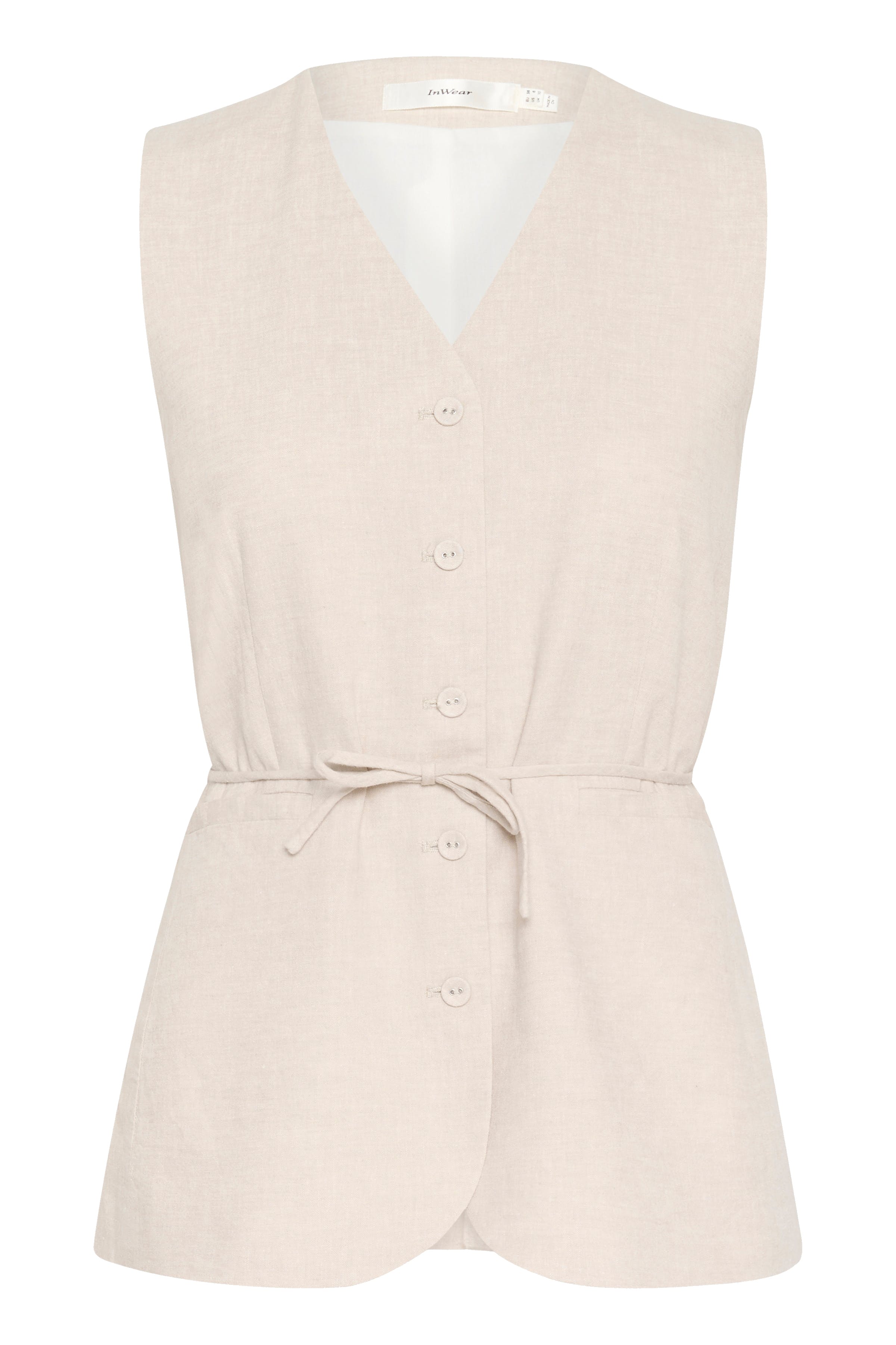 FaridaIW Linne Väst PACK FRONT 30110439-300001