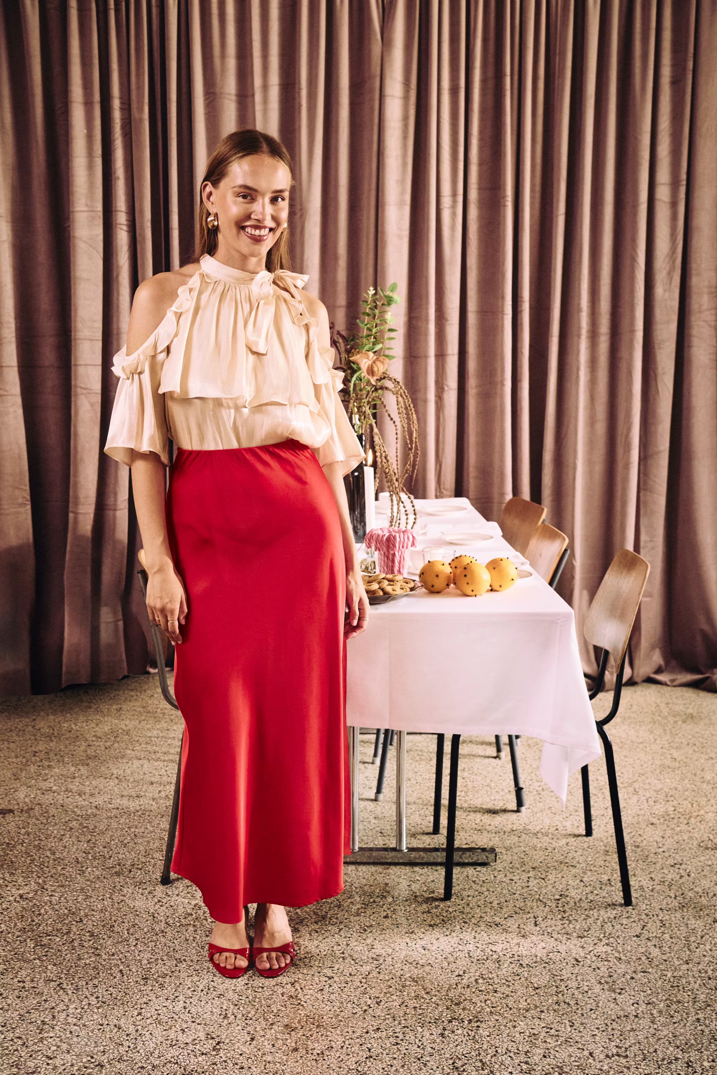 LodisaSZ Maxi Nederdel LOCATION NONE 30514434-181663