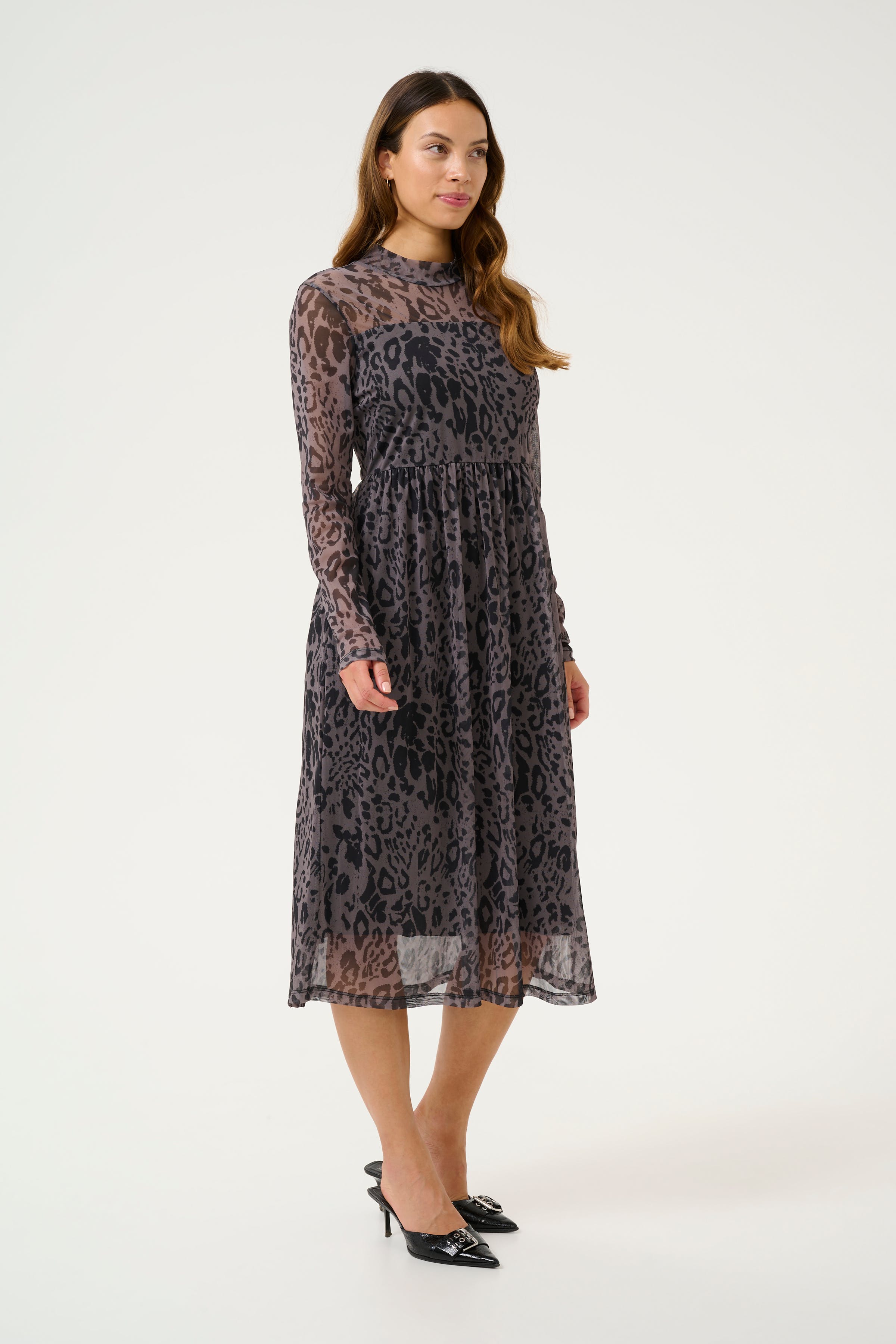 KAjohanna Leopardklänning LOOKBOOK FRONT 10509725-106279