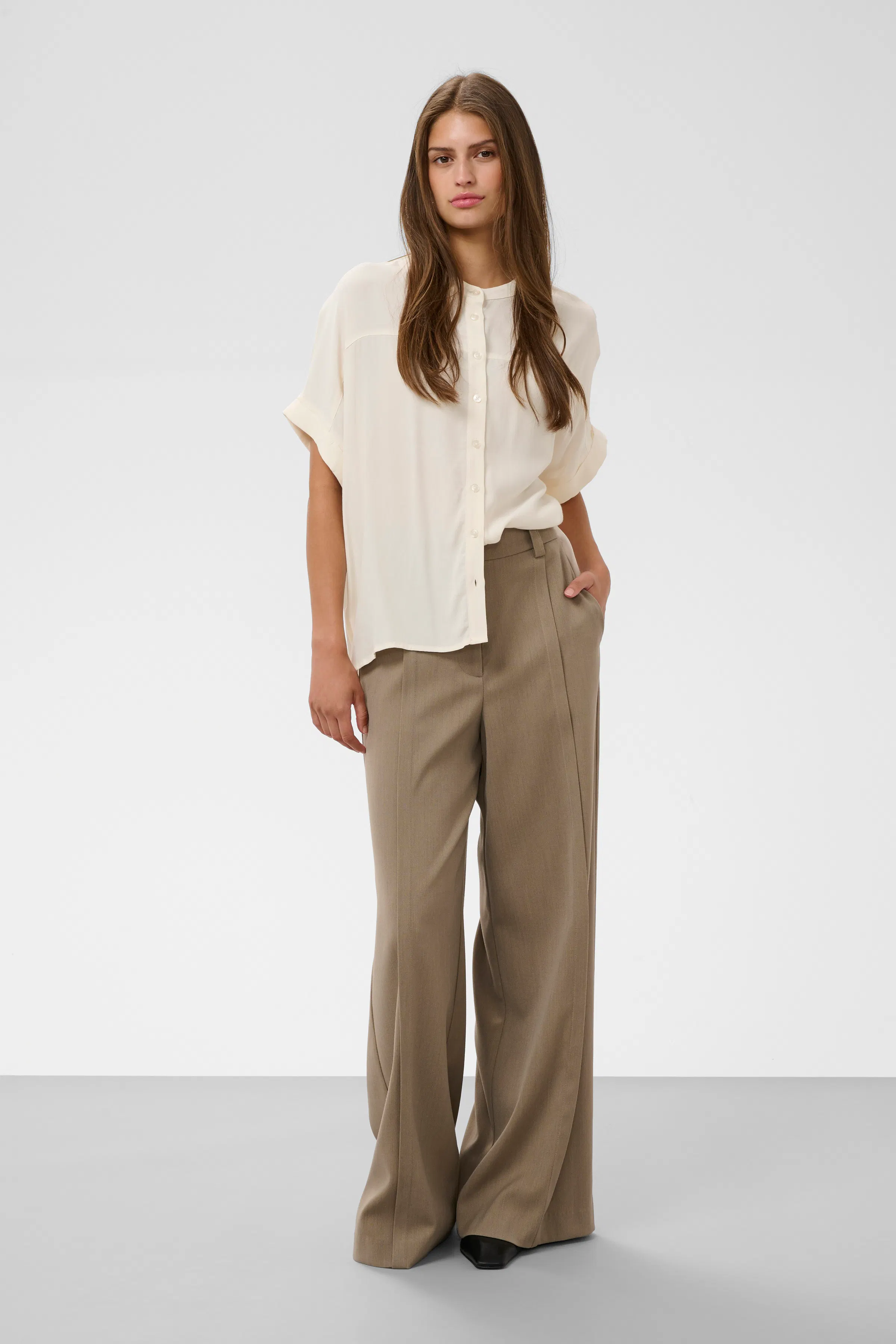 SLHelia Skjorte LOOKBOOK FRONT 30404726-40093