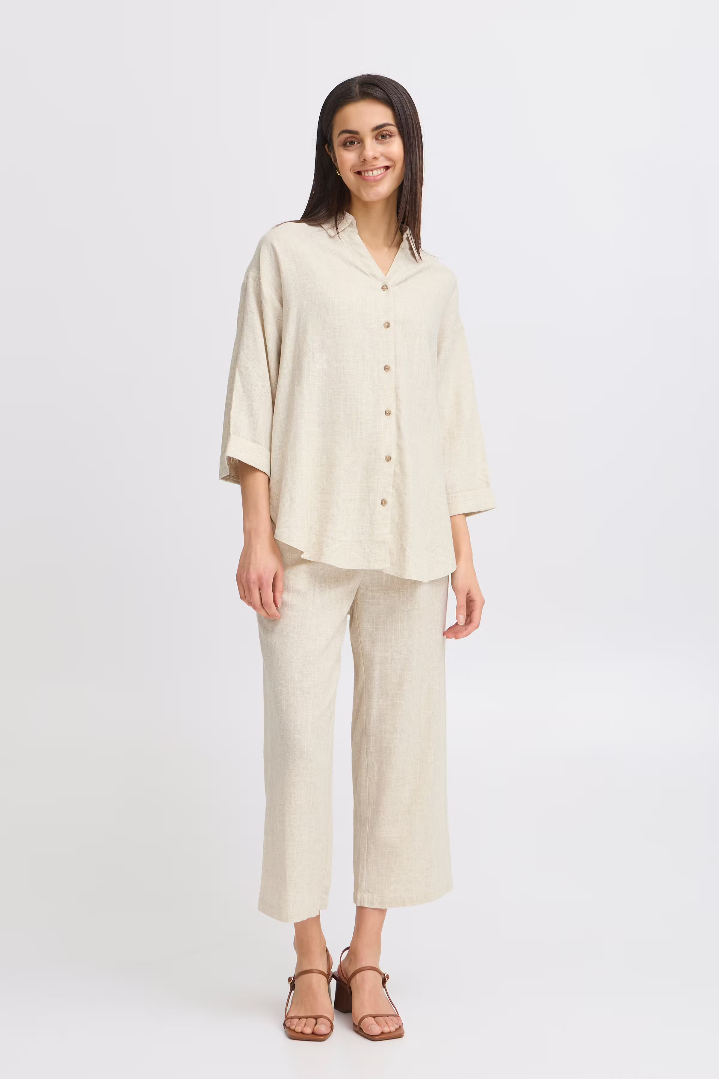 FRJUNA Skjorte LOOKBOOK FRONT 20616093-1309051