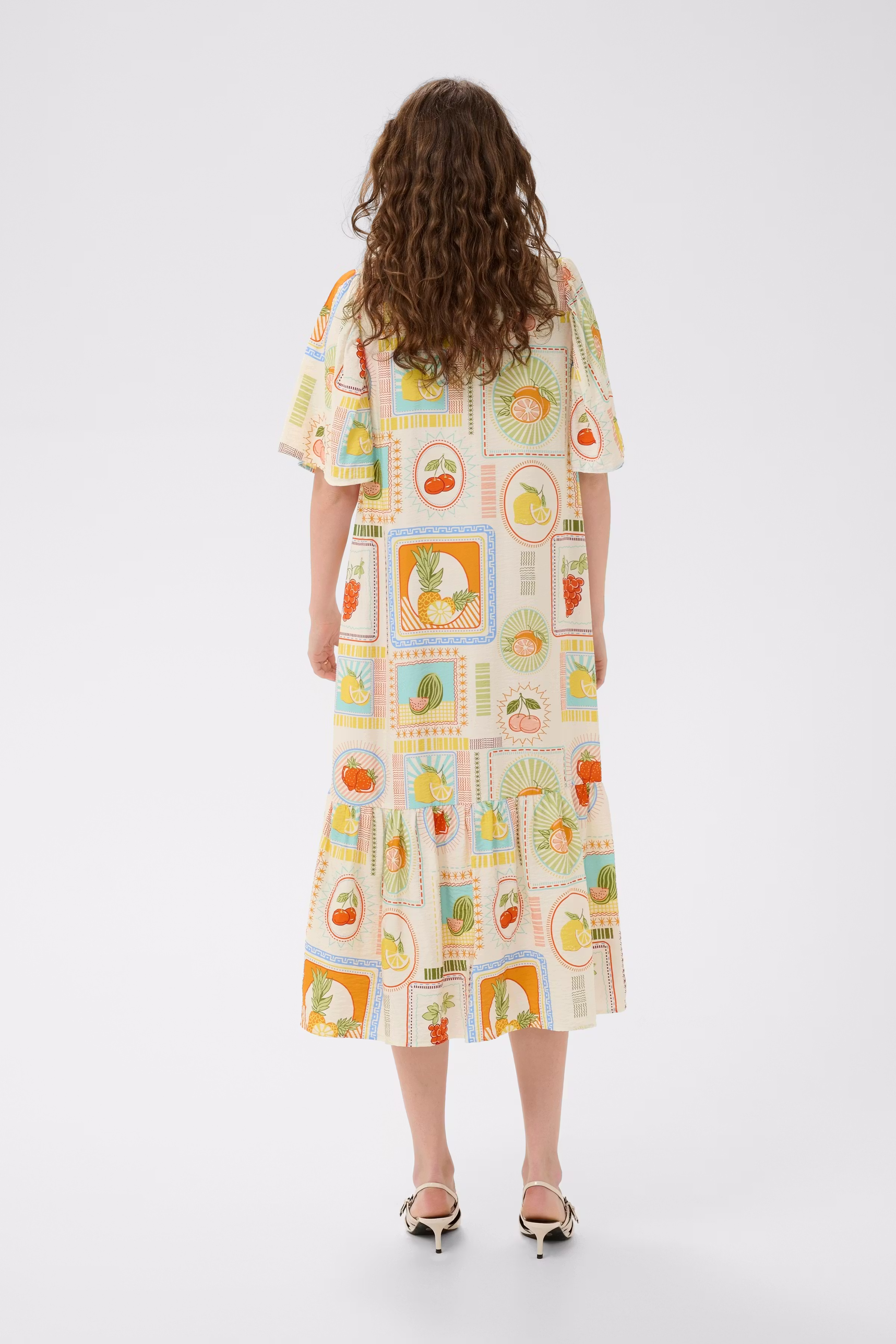 CUorange Kjole LOOKBOOK BACK 50113010-109398