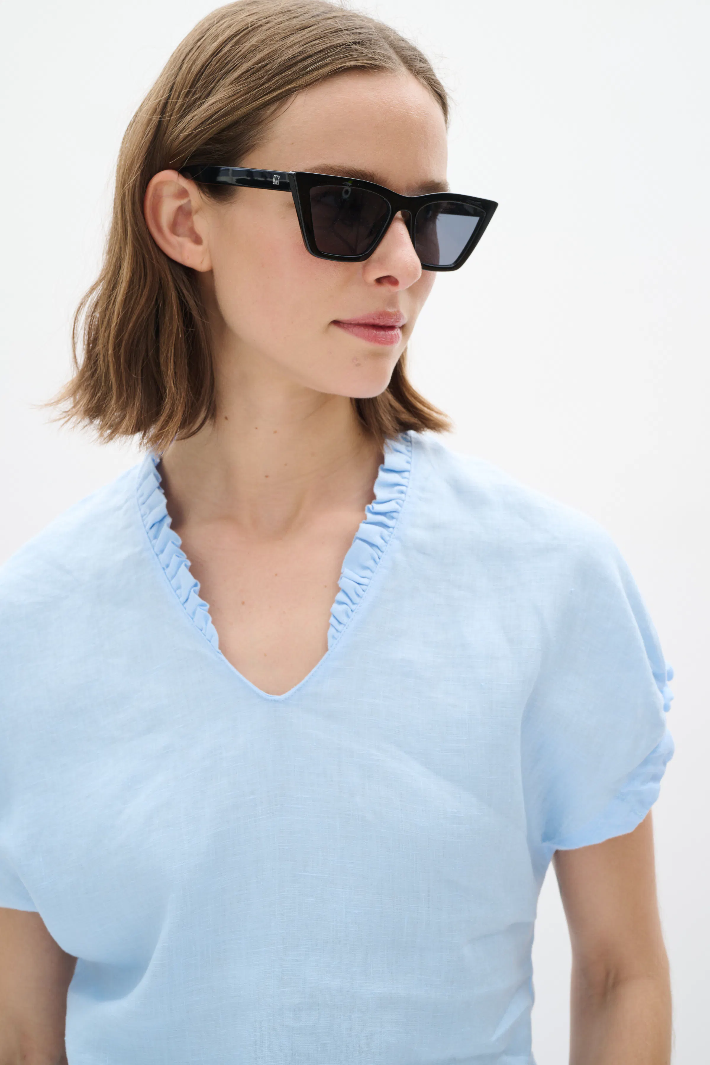 RigittaIW Linnen Top LOOKBOOK DETAIL 30110342-154031