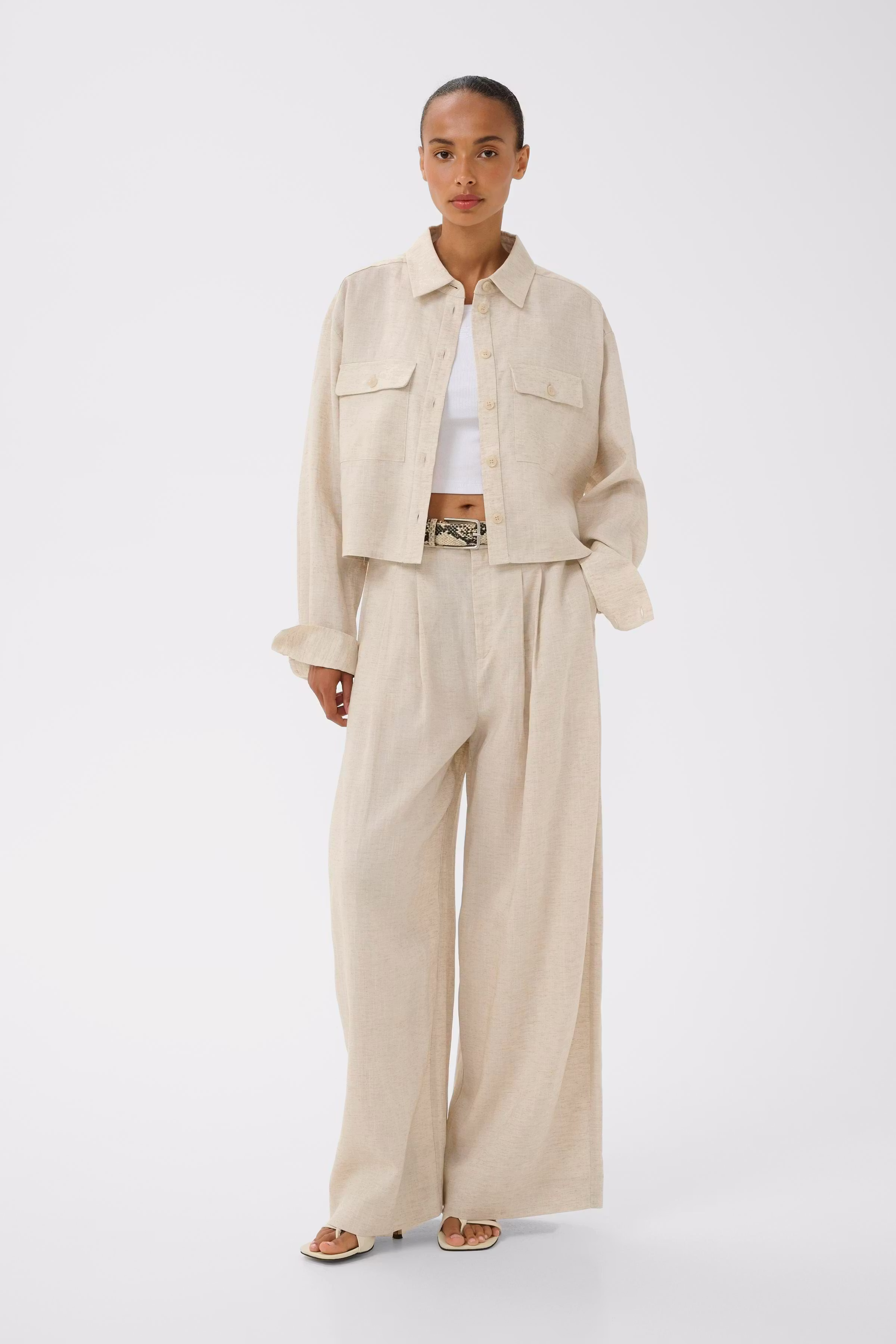 GZriava Leinenhemd LOOKBOOK FRONT 10911254-107203