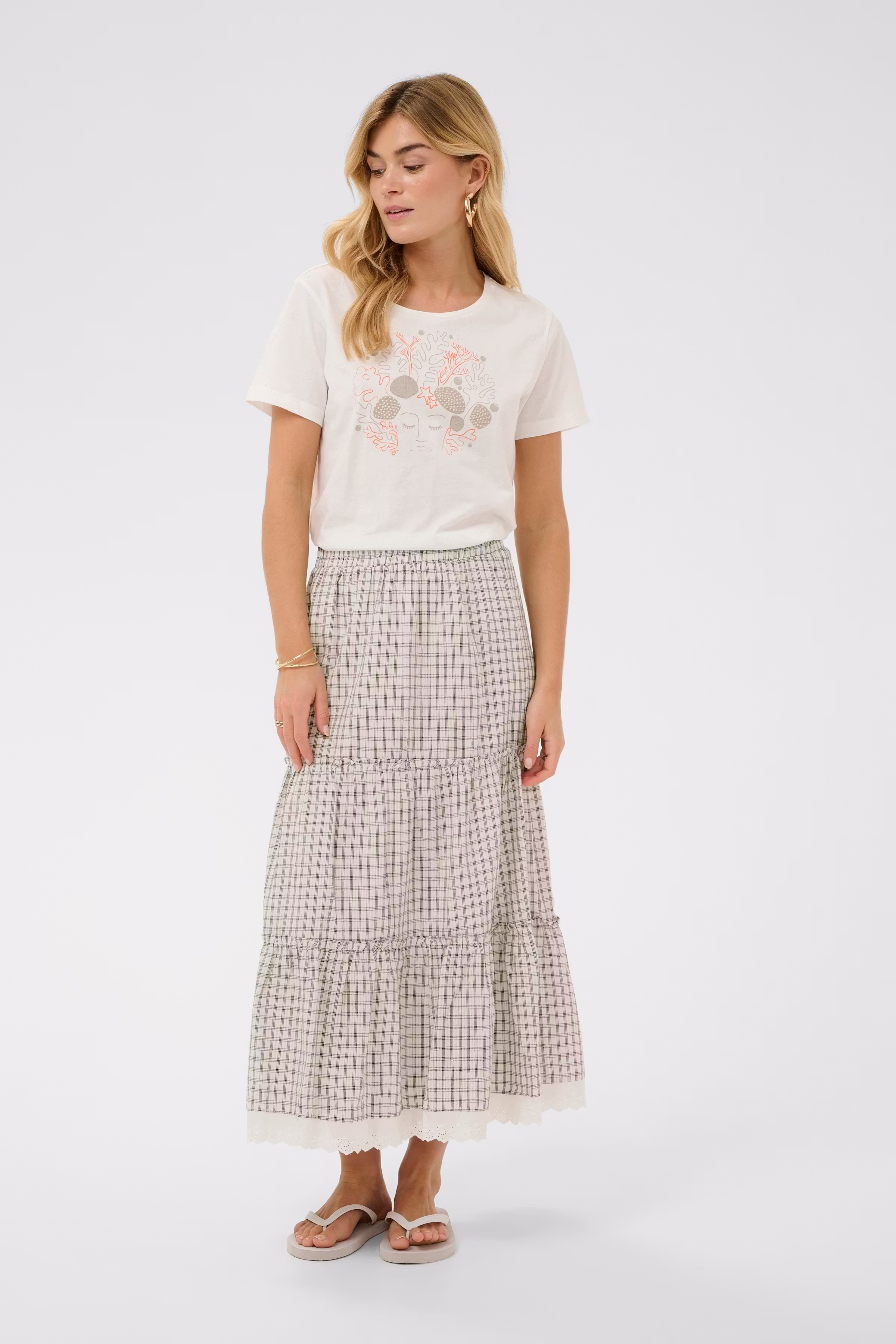 CRMilana Kjol LOOKBOOK FRONT 10615265-109670