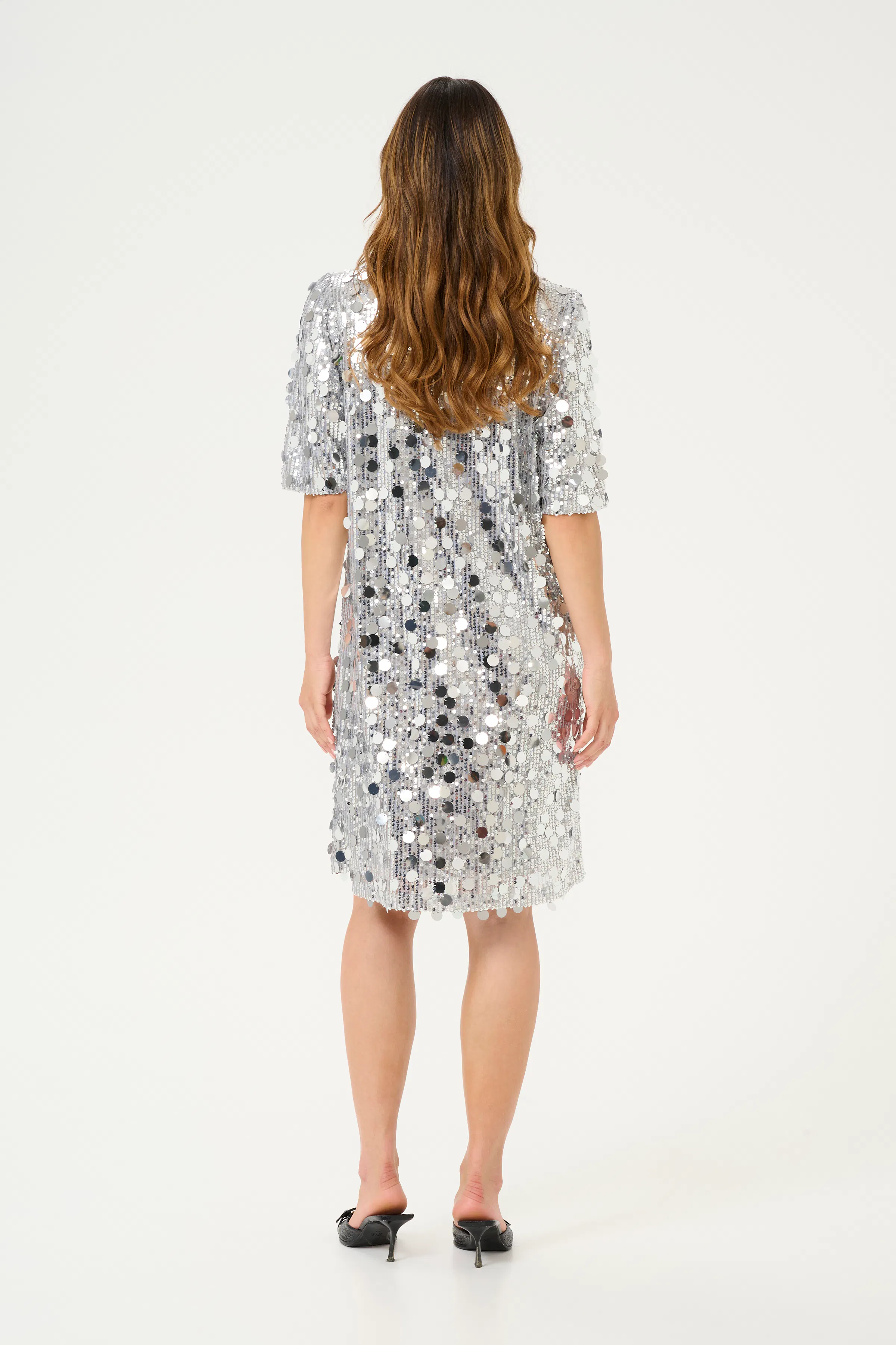 CRShine Paljettkjole LOOKBOOK BACK 10613076-106679
