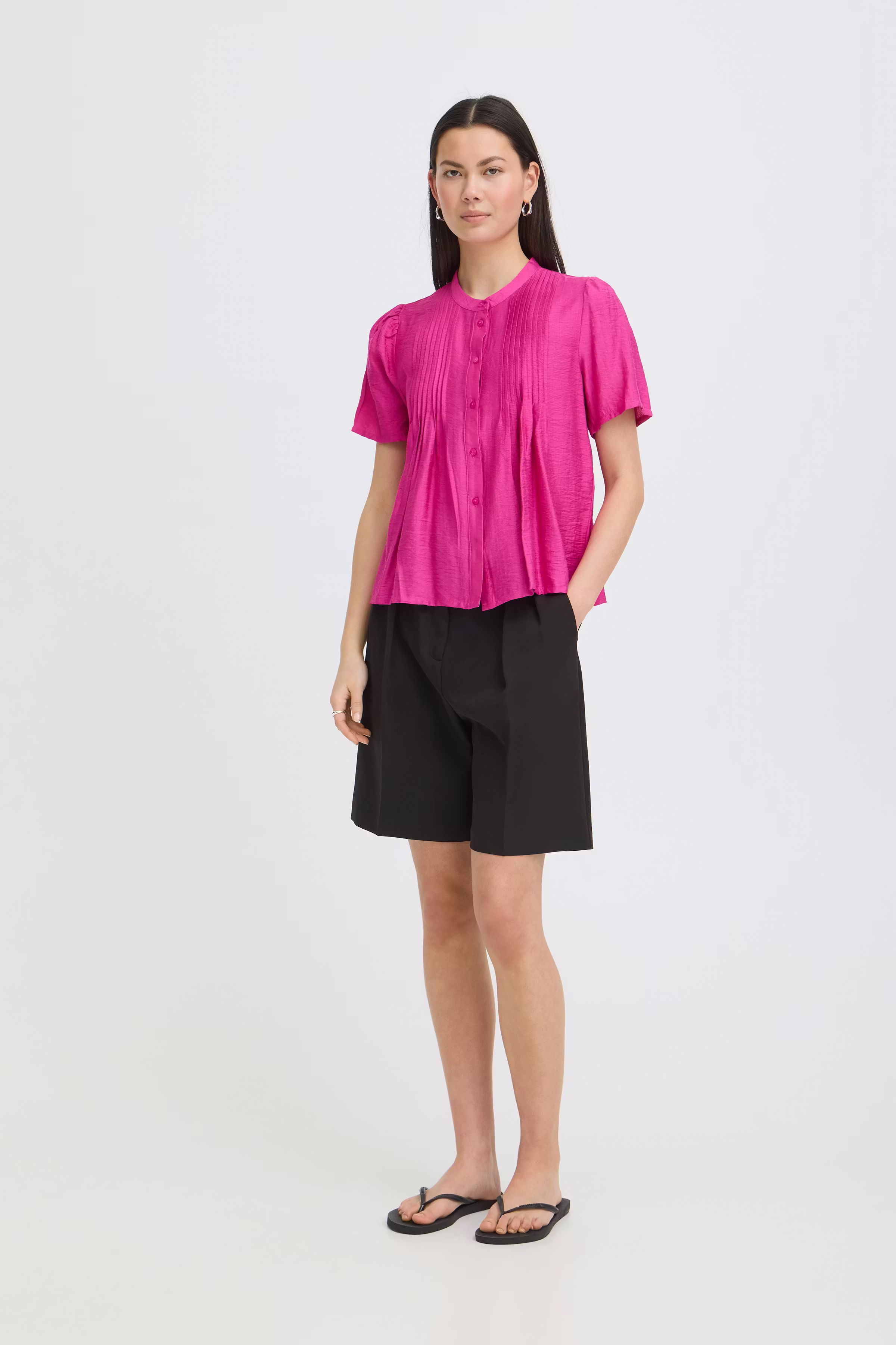 IHWILMA Skjorte LOOKBOOK FRONT 20125985-182336