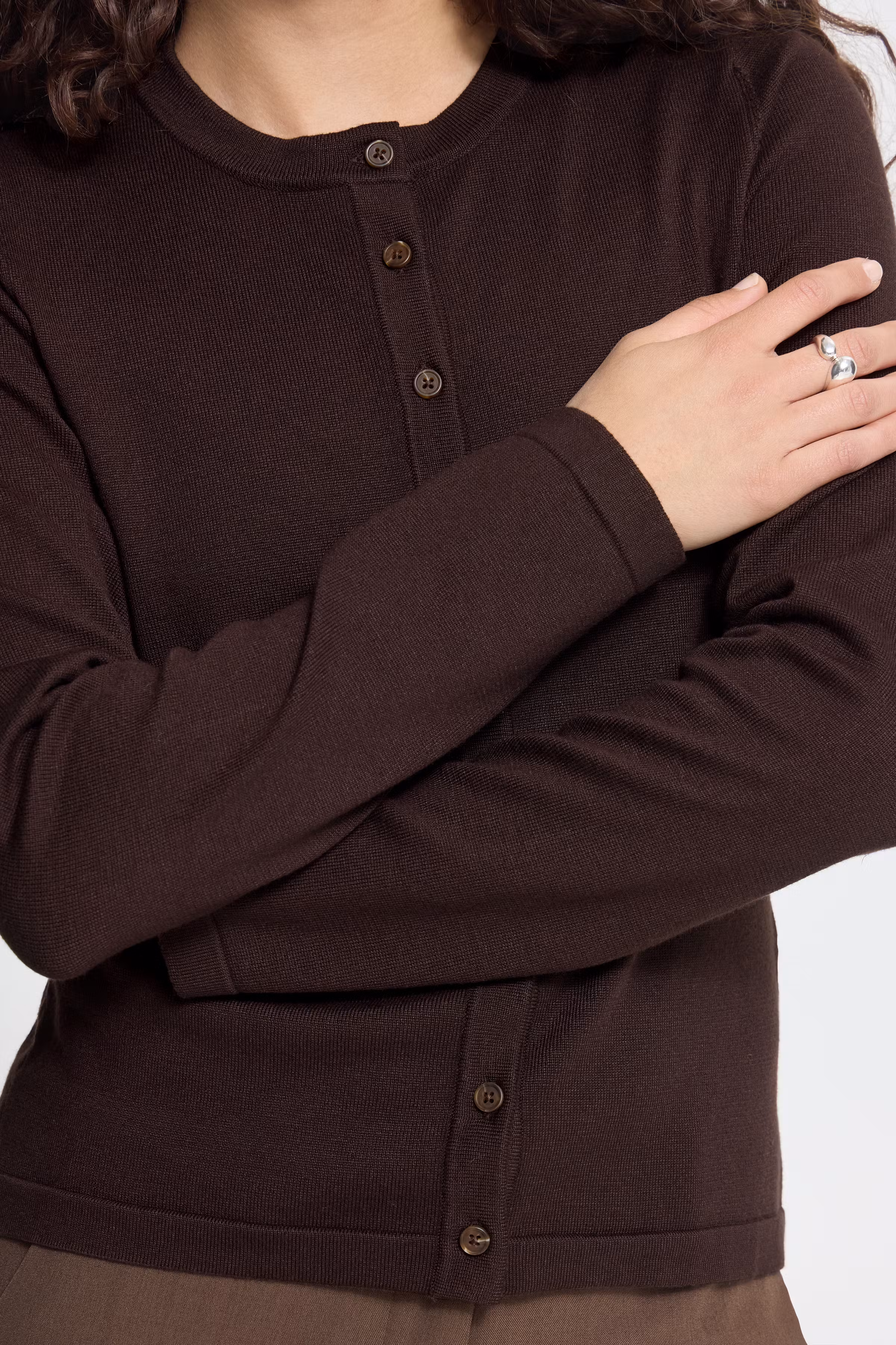 IHLULS O-Neck Cardigan LOOKBOOK DETAIL 20125808-191109