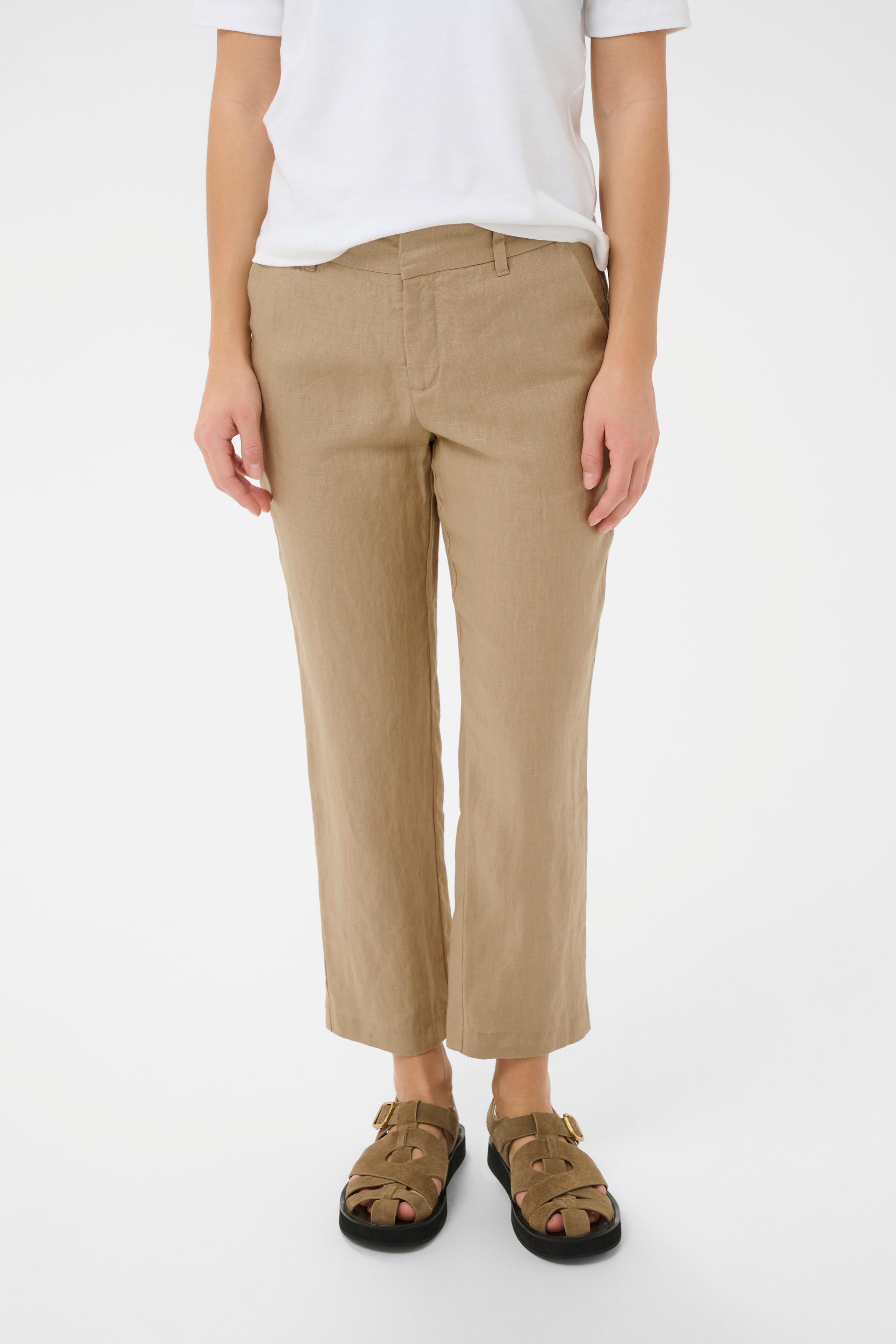 SoffePW Linen Trousers LOOKBOOK FRONT 30309389-171312