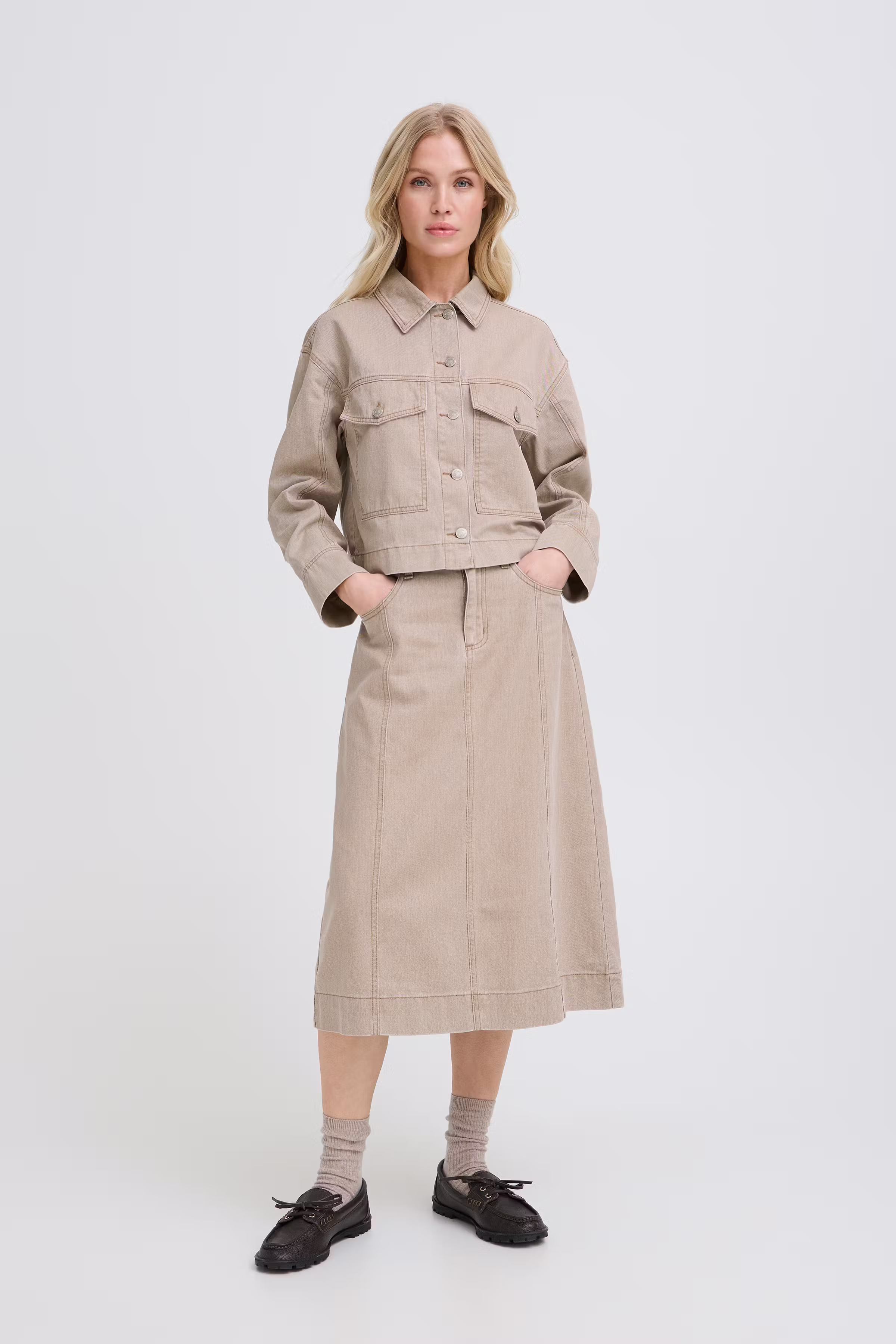 BYLUPINA Casual jakke LOOKBOOK FRONT 20818742-161212