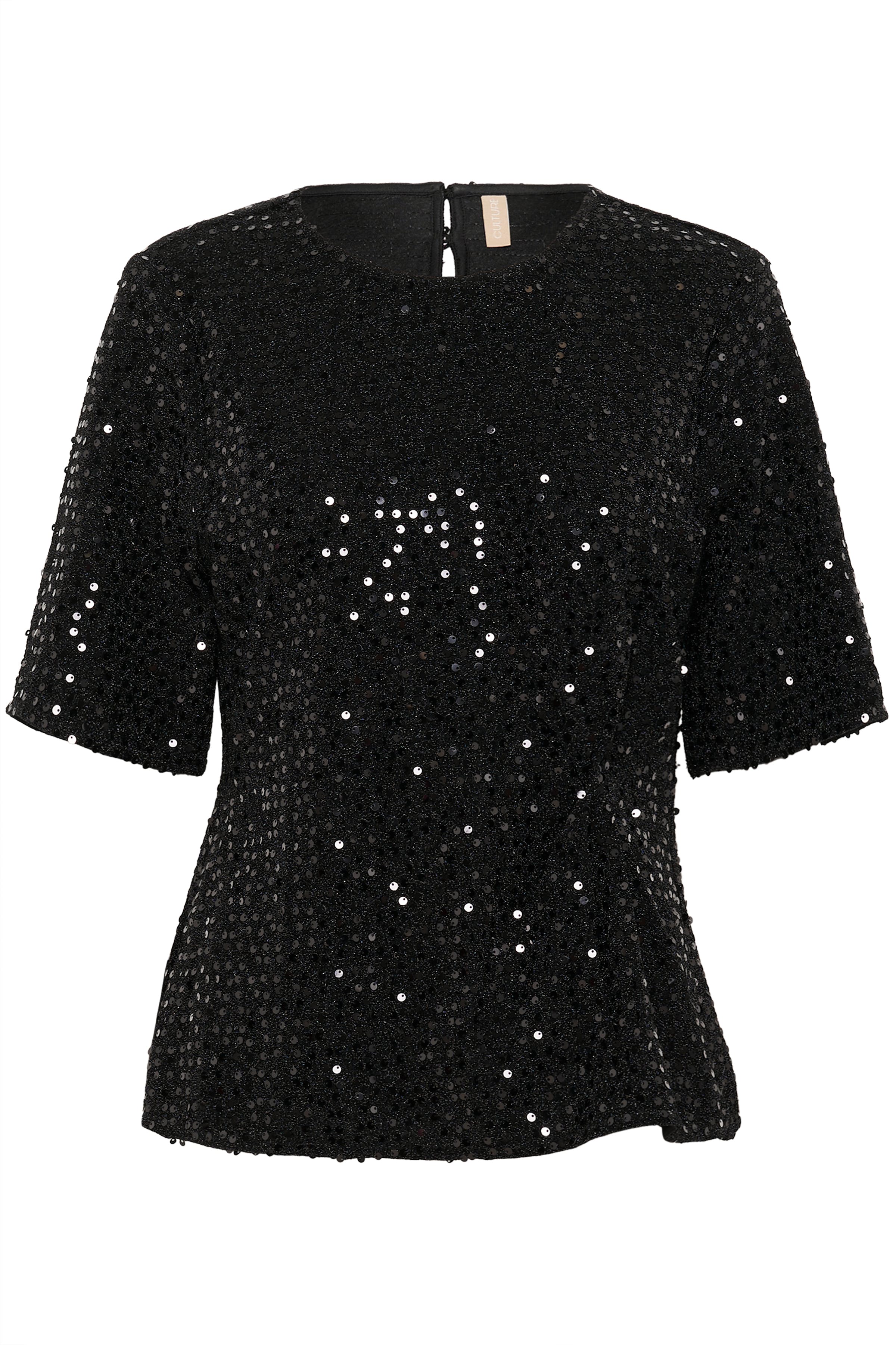 CUtamera Sequin blouse PACK FRONT 50112367-500012