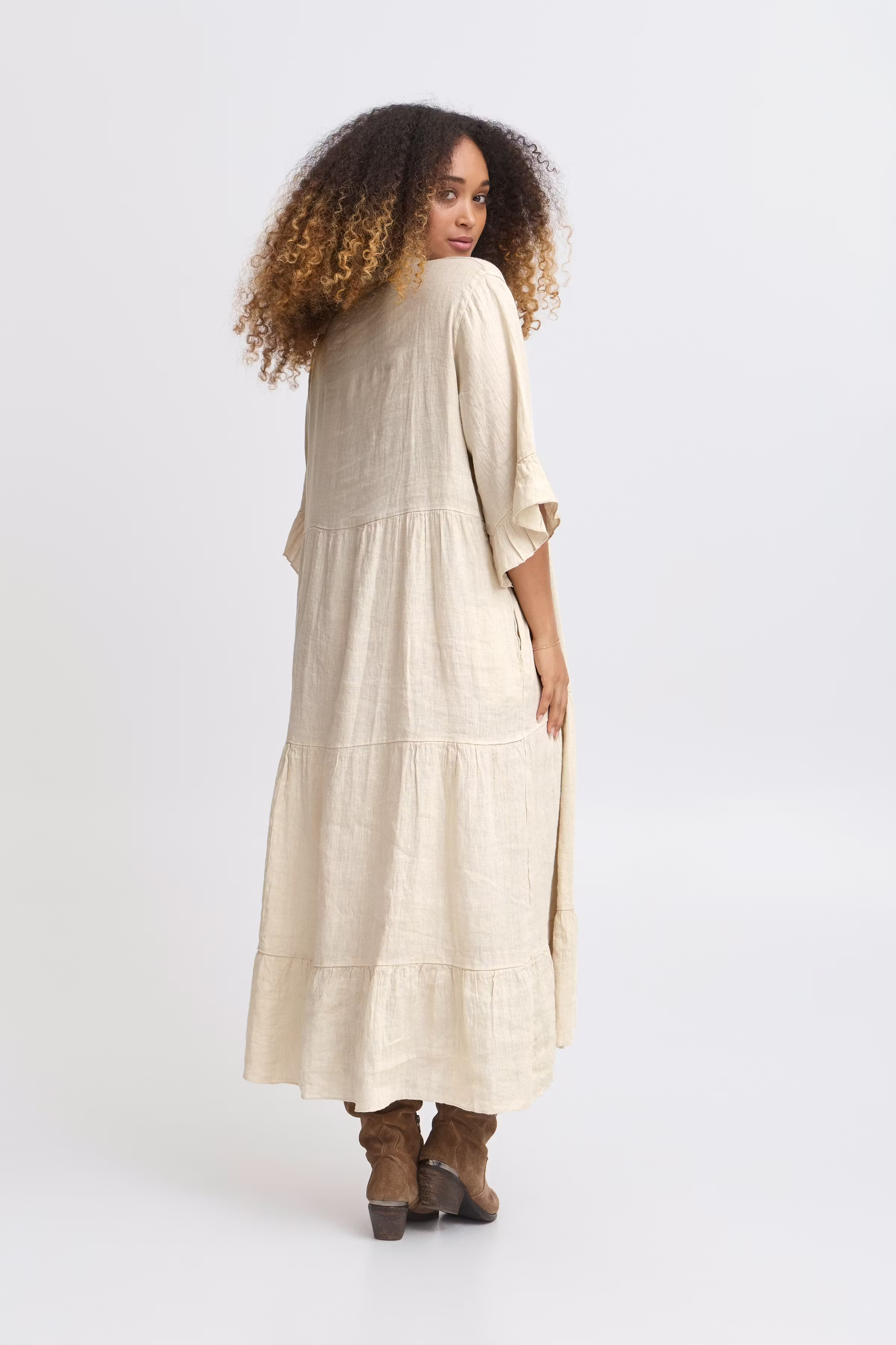 SBFONTANELLE Kjole LOOKBOOK BACK 22100890-130907