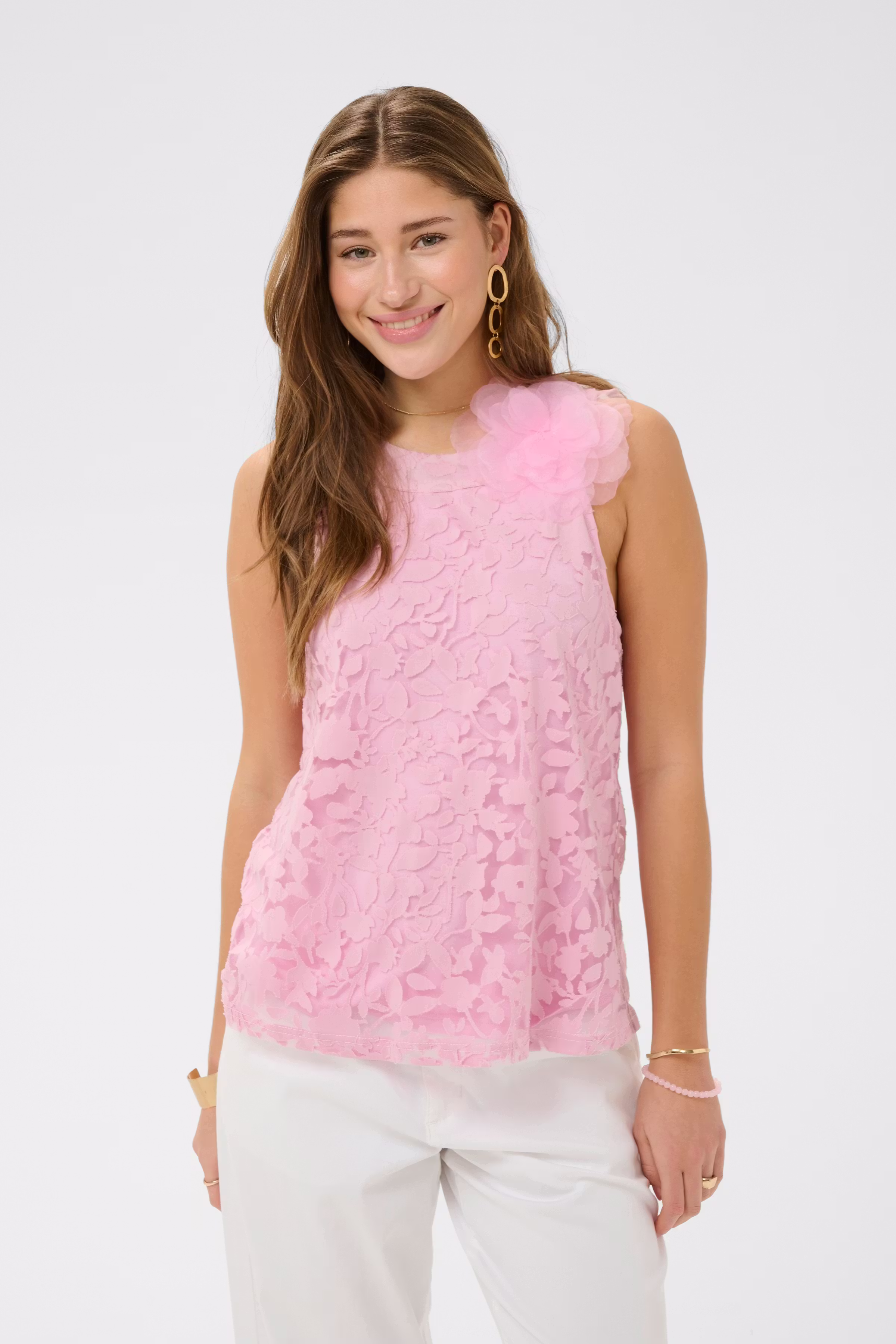 CRJessica Bluse LOOKBOOK FRONT 10614814-142305