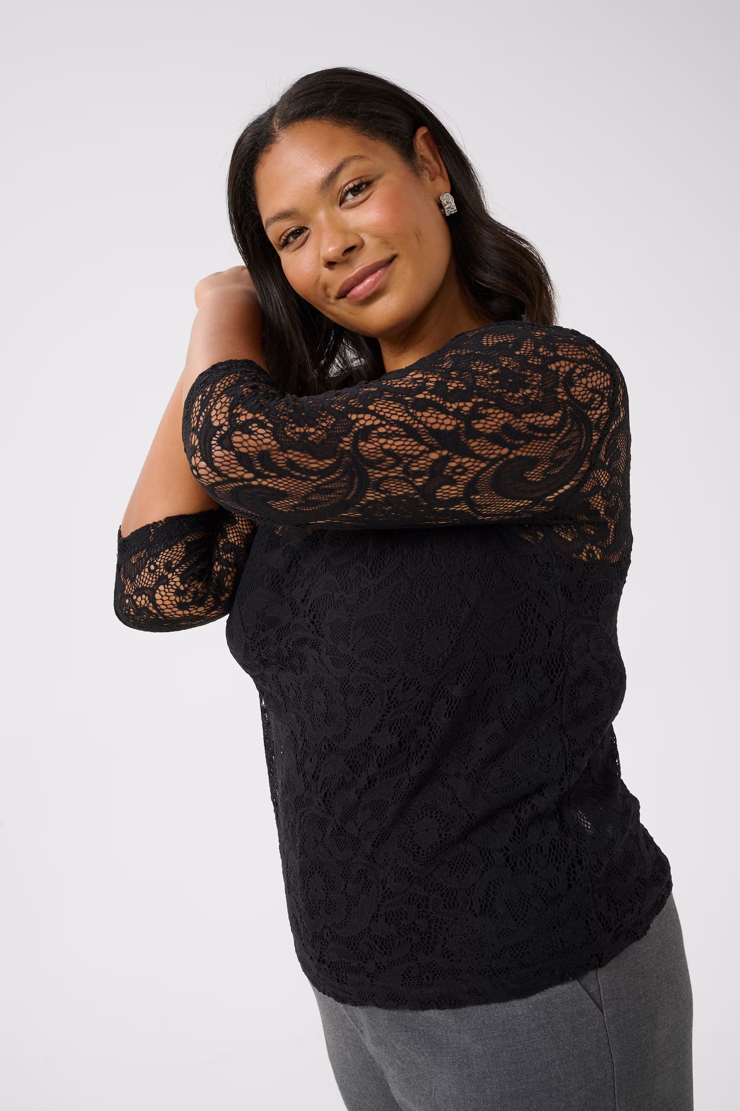 KCluca Spetsblus LOOKBOOK DETAIL 10583377-100121