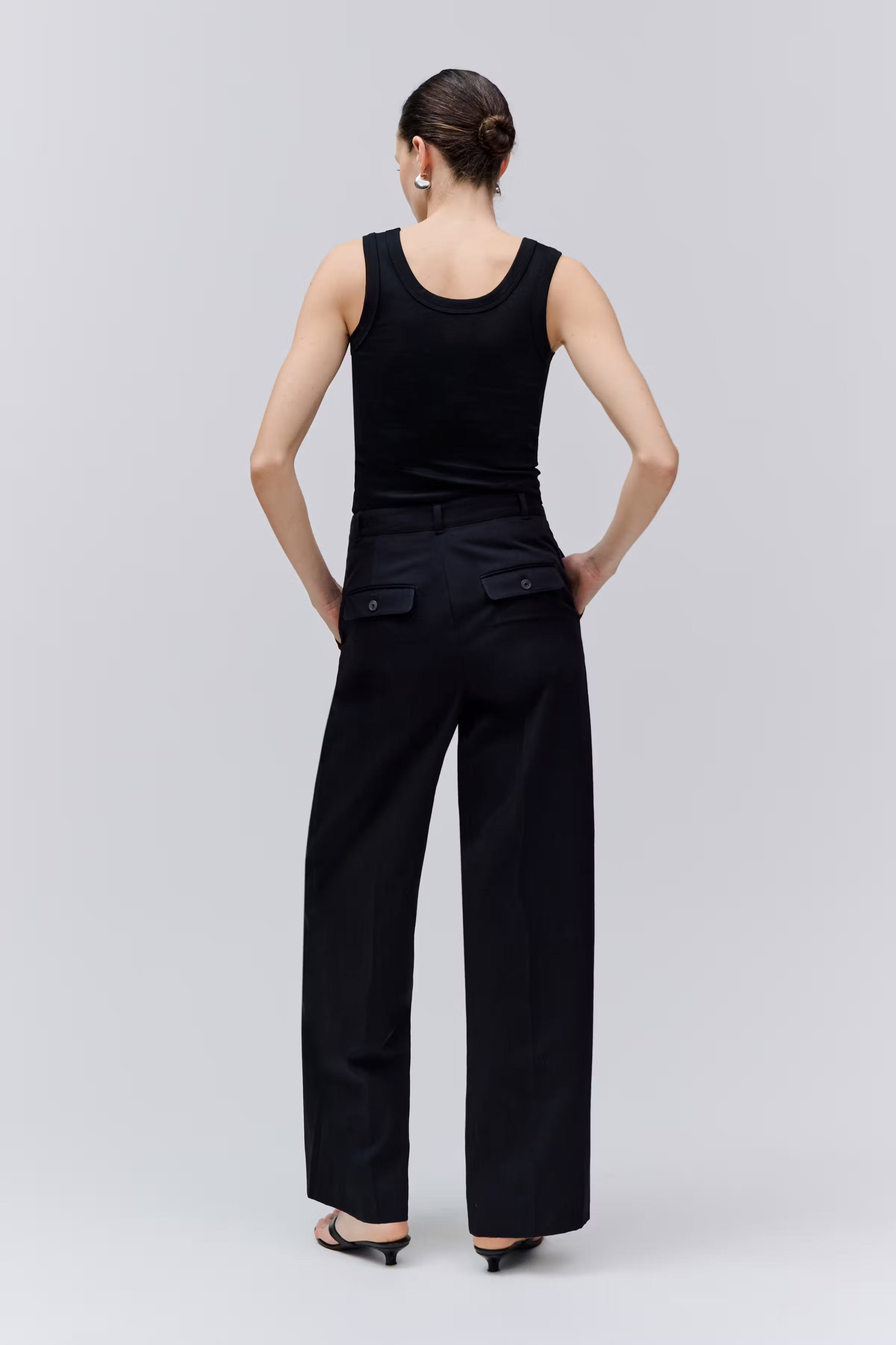 PANDORA Trousers LOOKBOOK FRONT 30600627-BK999