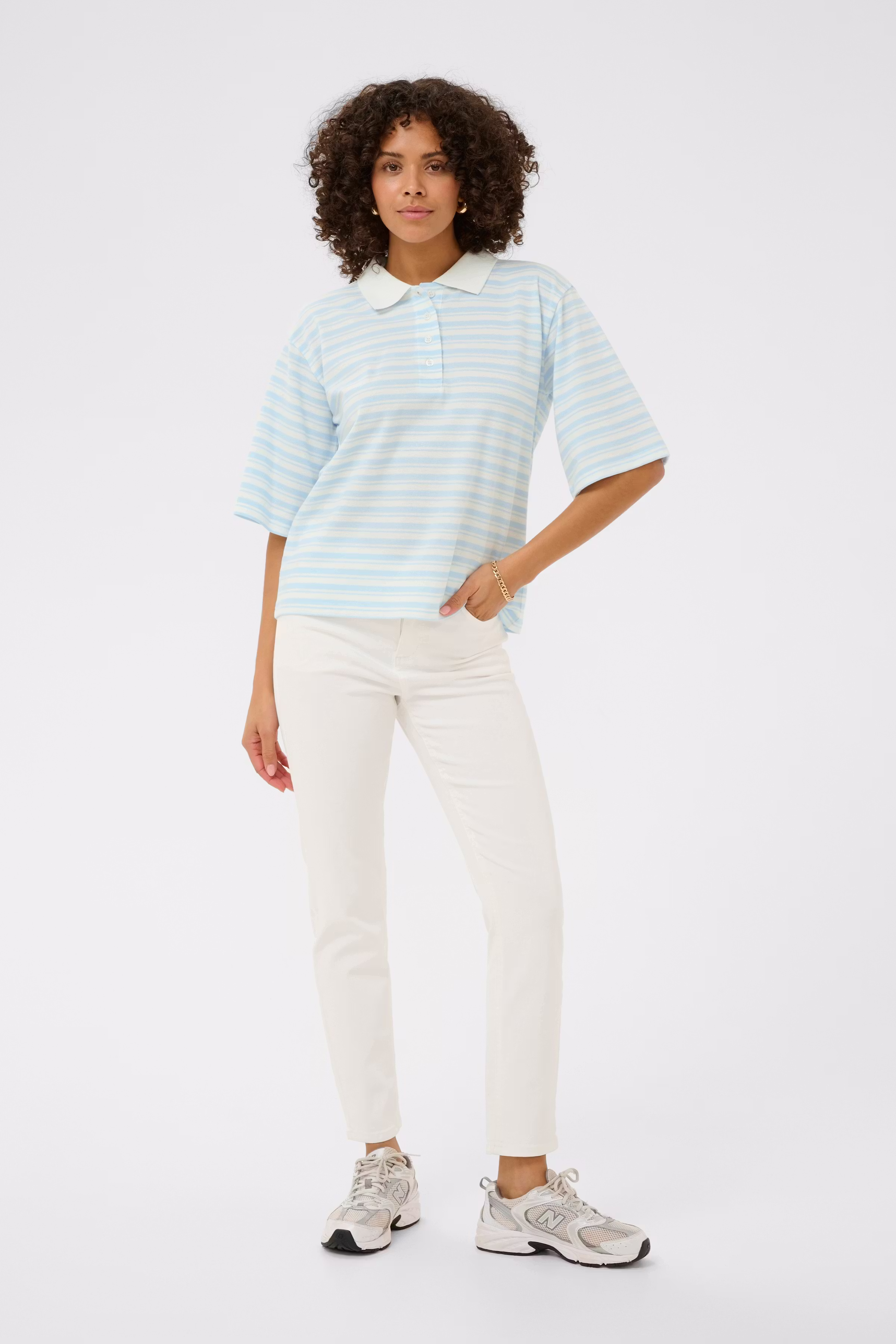 KAmiala Poloshirt LOOKBOOK FRONT 10511572-109295