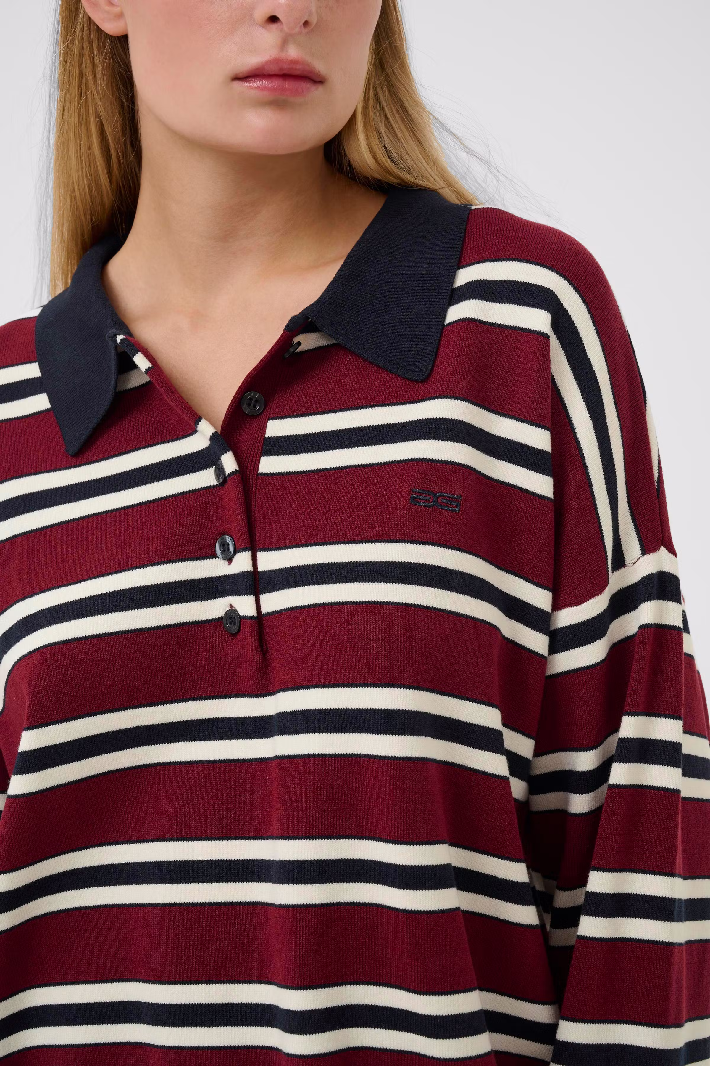 GZpaige Long-sleeved polo LOOKBOOK DETAIL 10910655-109444