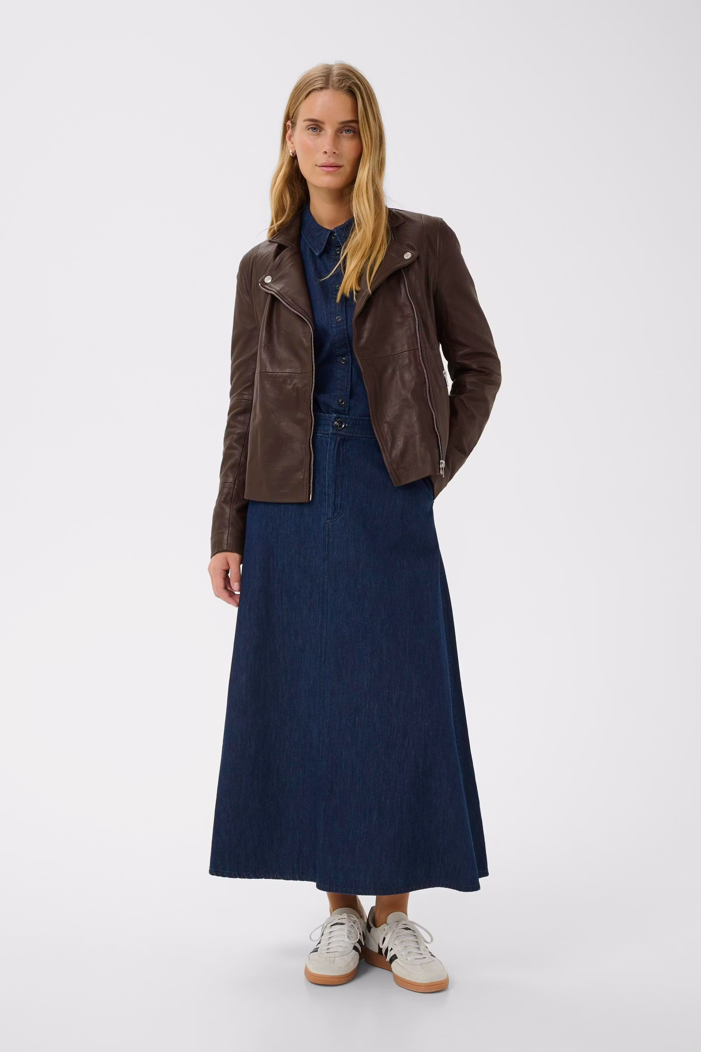 FrancesPW Læderjakke LOOKBOOK FRONT 30305718-191106