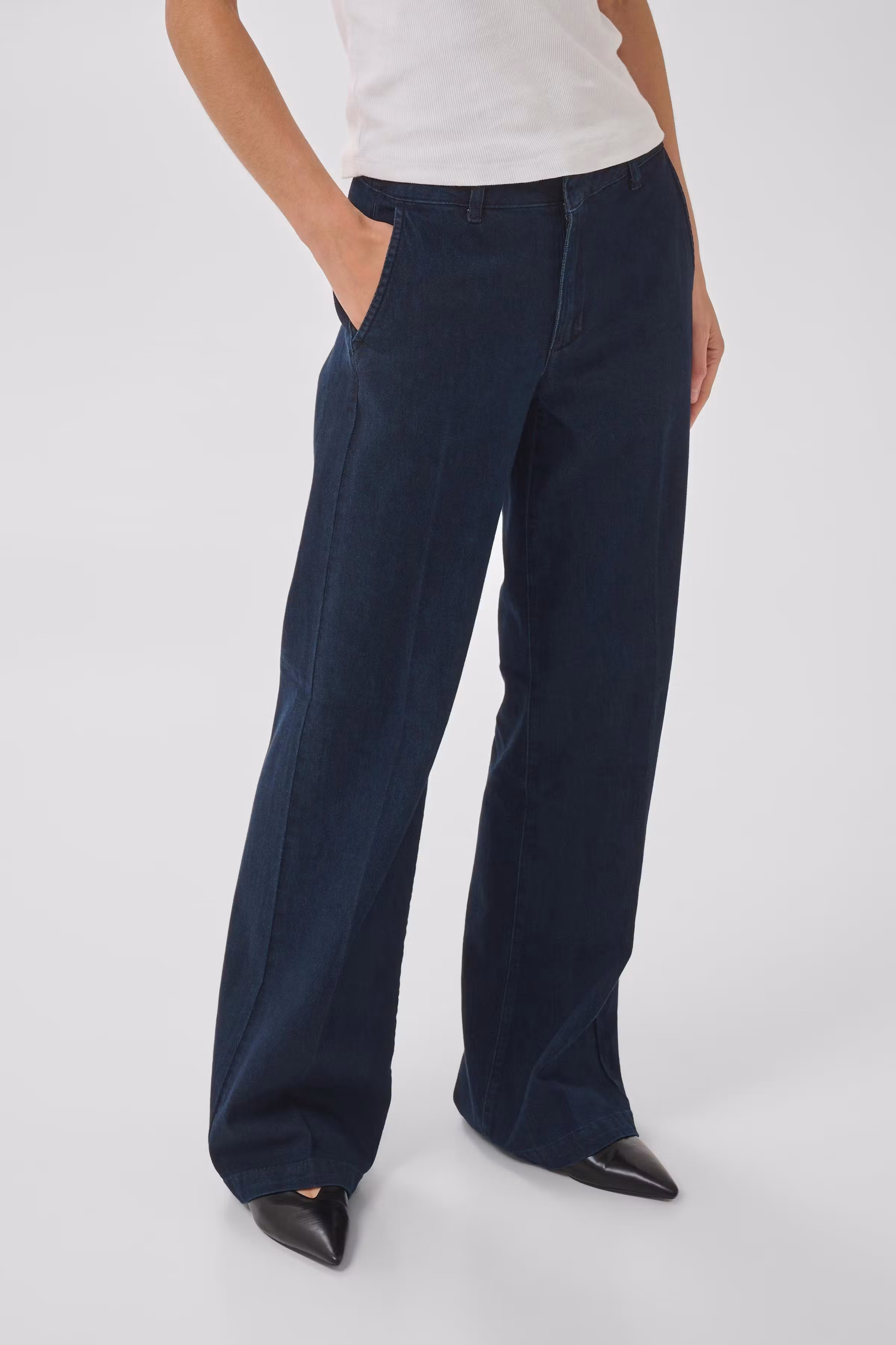 JEANS WIDE 30 THE LARA 115 LOOKBOOK FRONT 10705210-100067