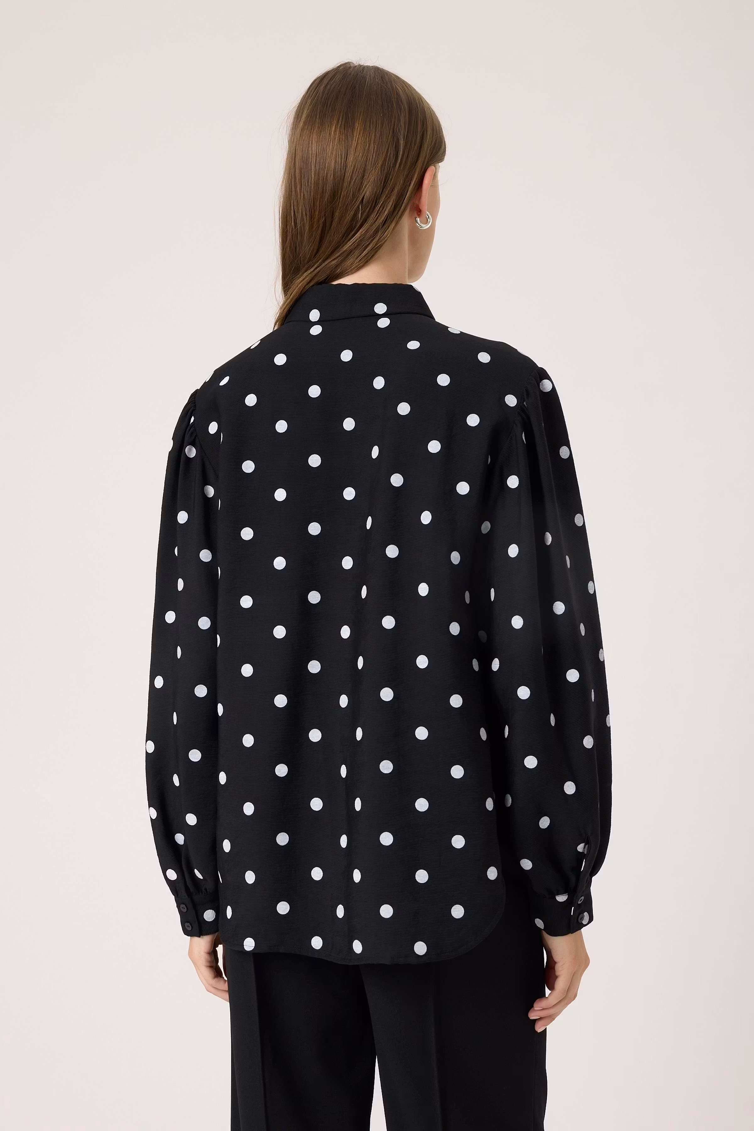 SLIdola Shirt with polka dots LOOKBOOK BACK 30408750-304365