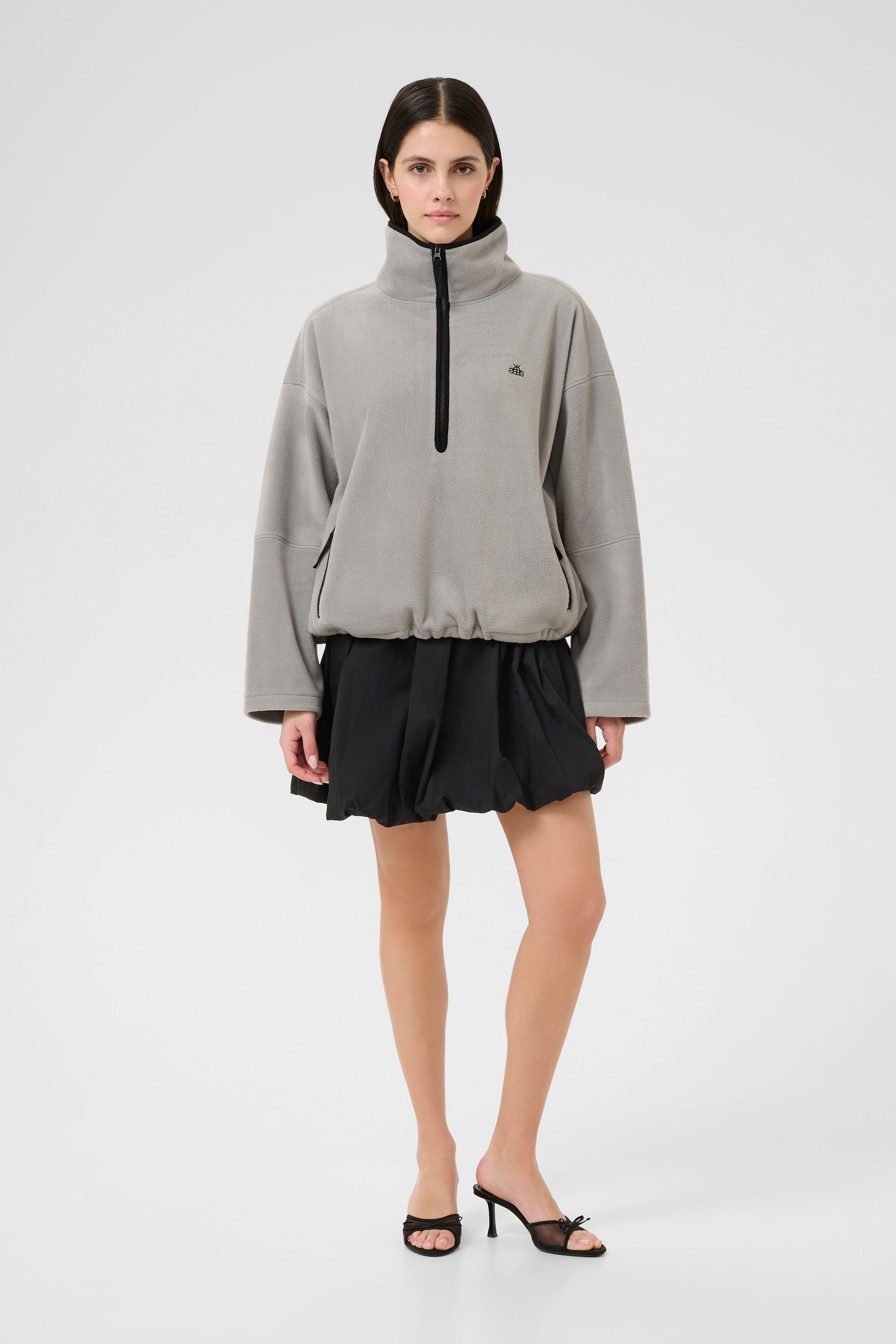 KBWenna Fleece jacket LOOKBOOK FRONT 10105753-165803