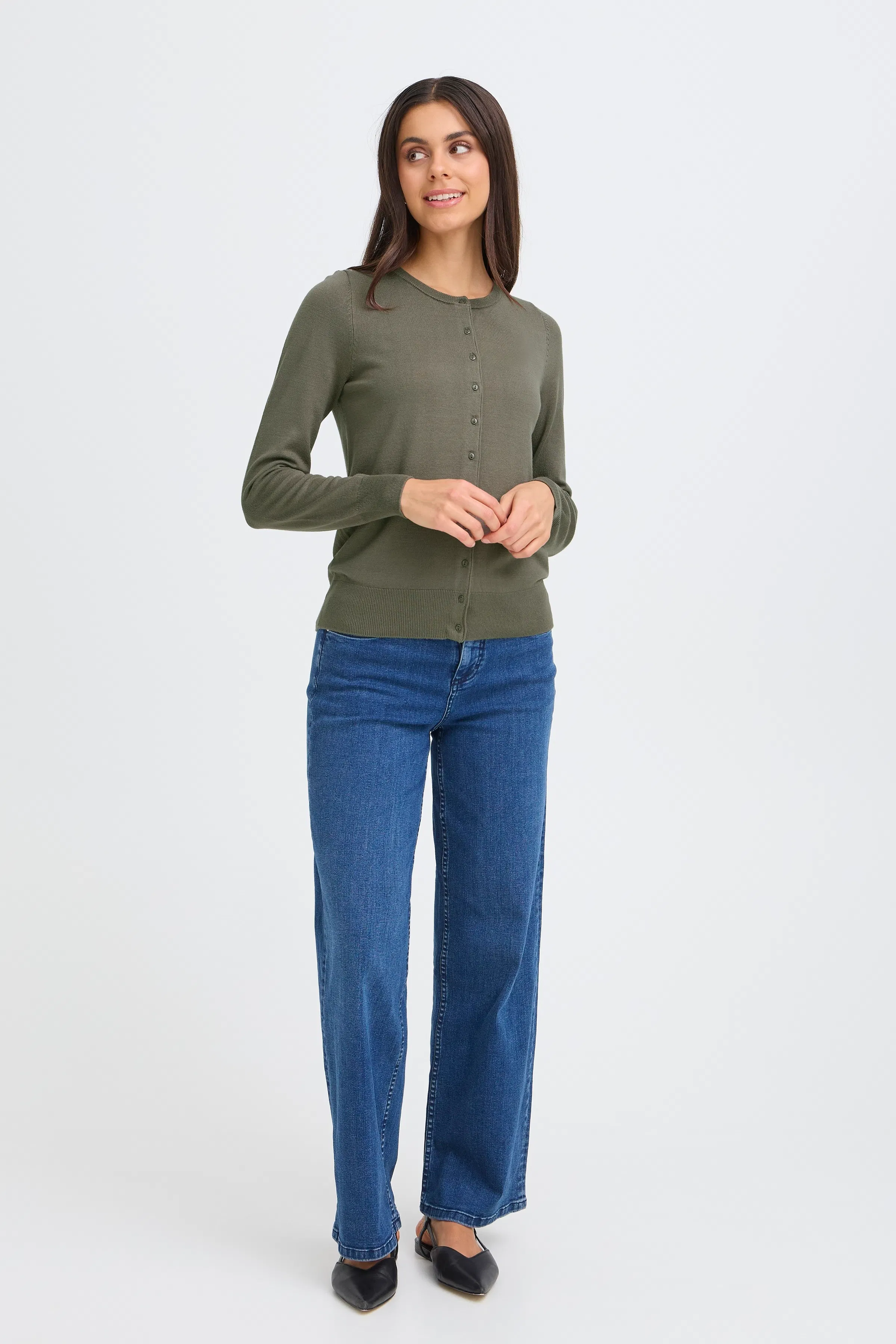 FRZubasic Cardigan LOOKBOOK FRONT 20604187-180516