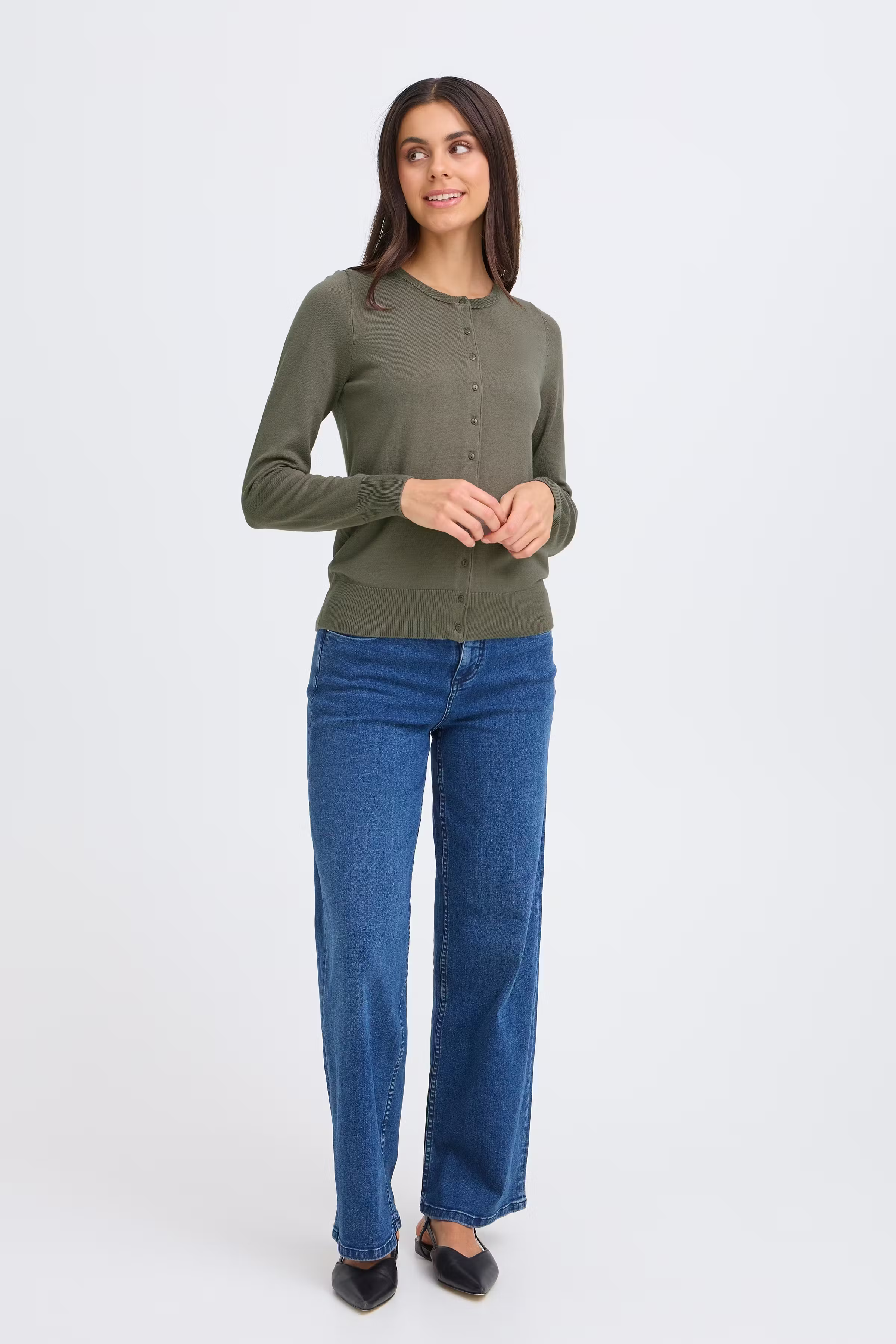 FRZubasic Cardigan LOOKBOOK FRONT 20604187-180516