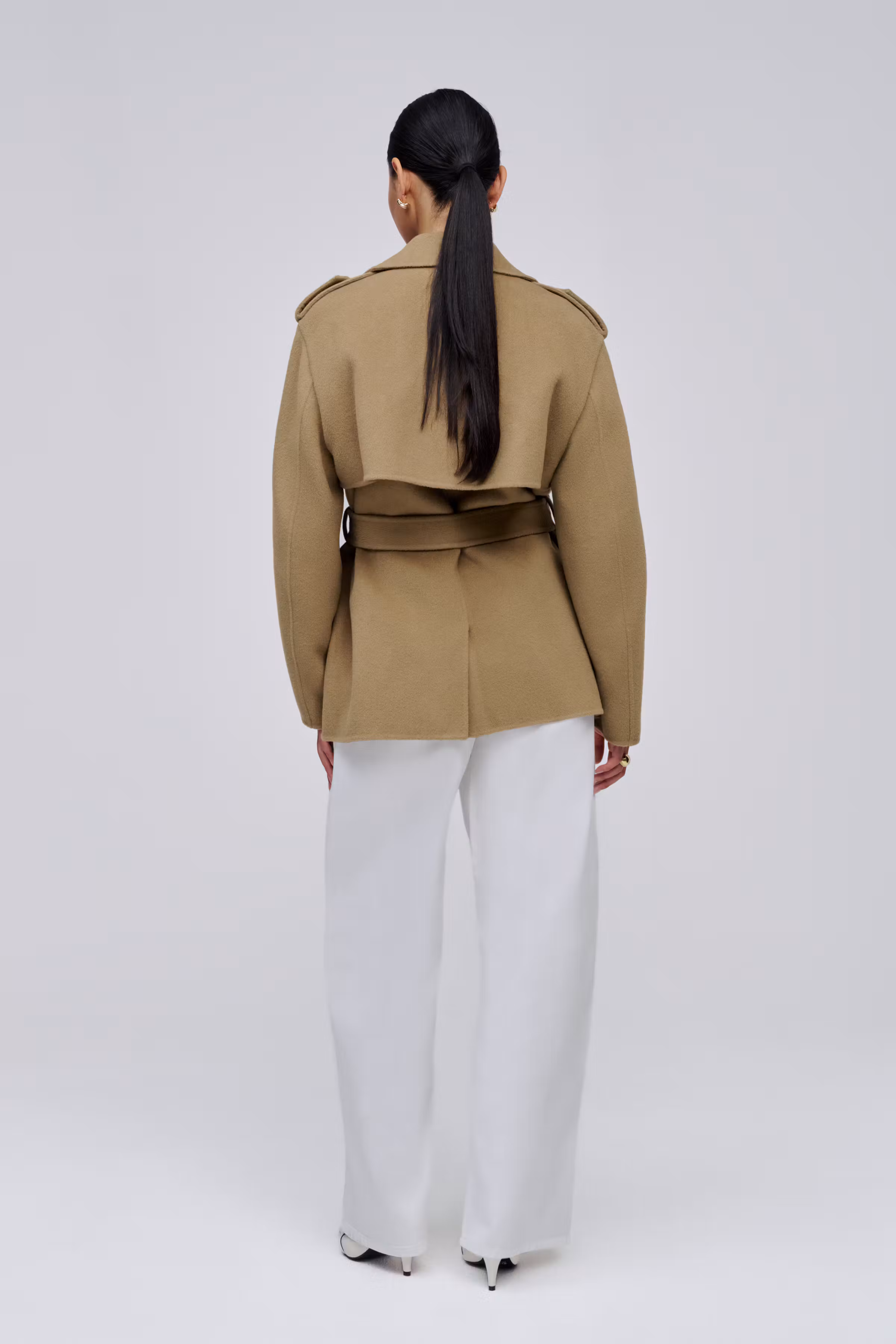 IOJuneMarie Coat LOOKBOOK BACK 30600103-BE390