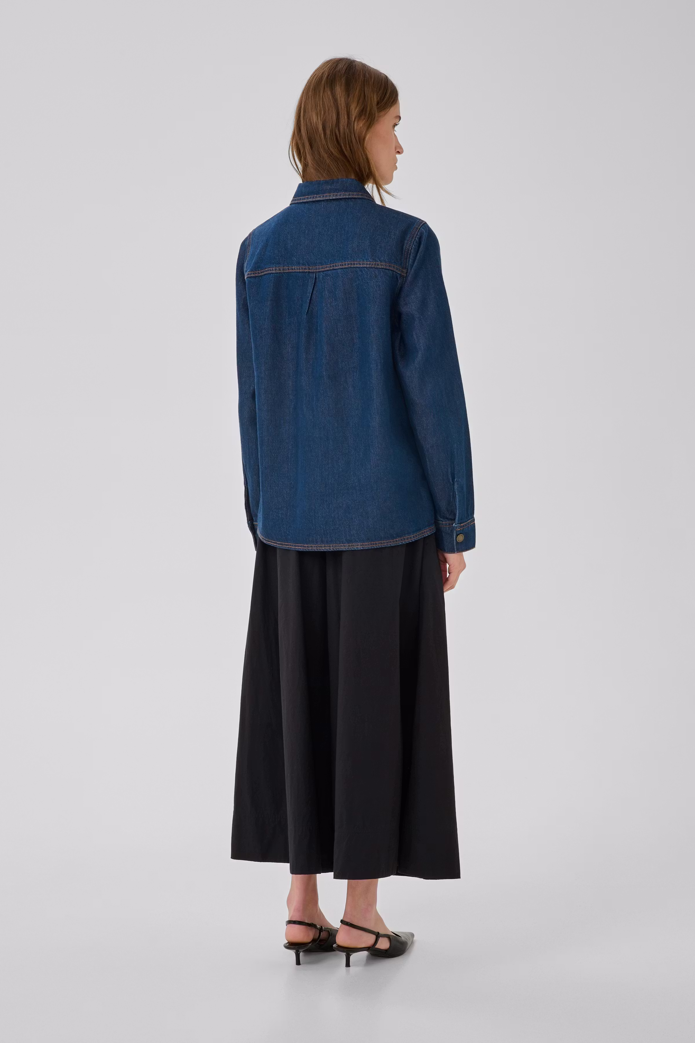 MWAnn Denimskjorte LOOKBOOK BACK 10705483-100067