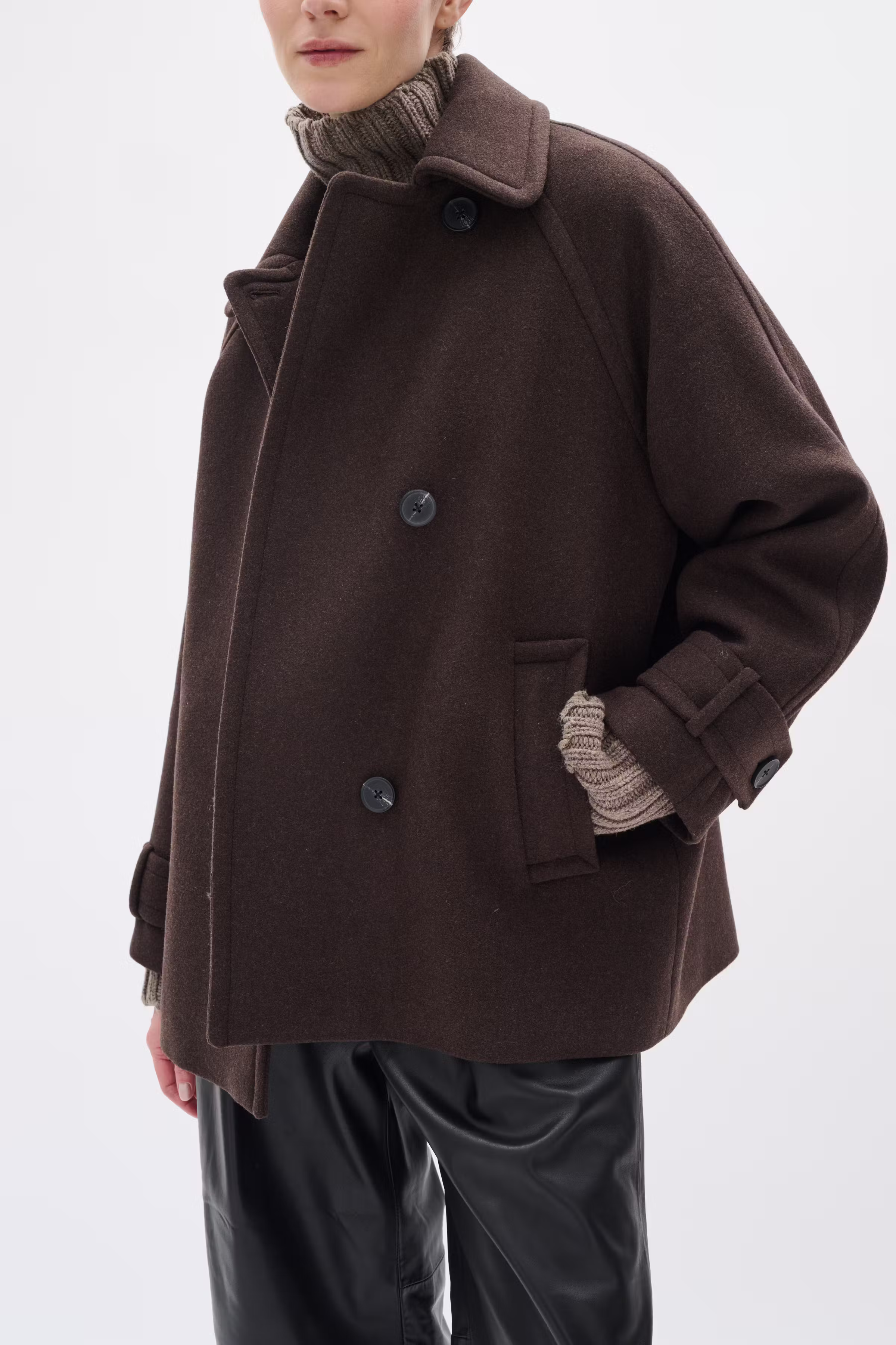 ThoraIW Minona Overtøj LOOKBOOK FRONT 30111082-191109