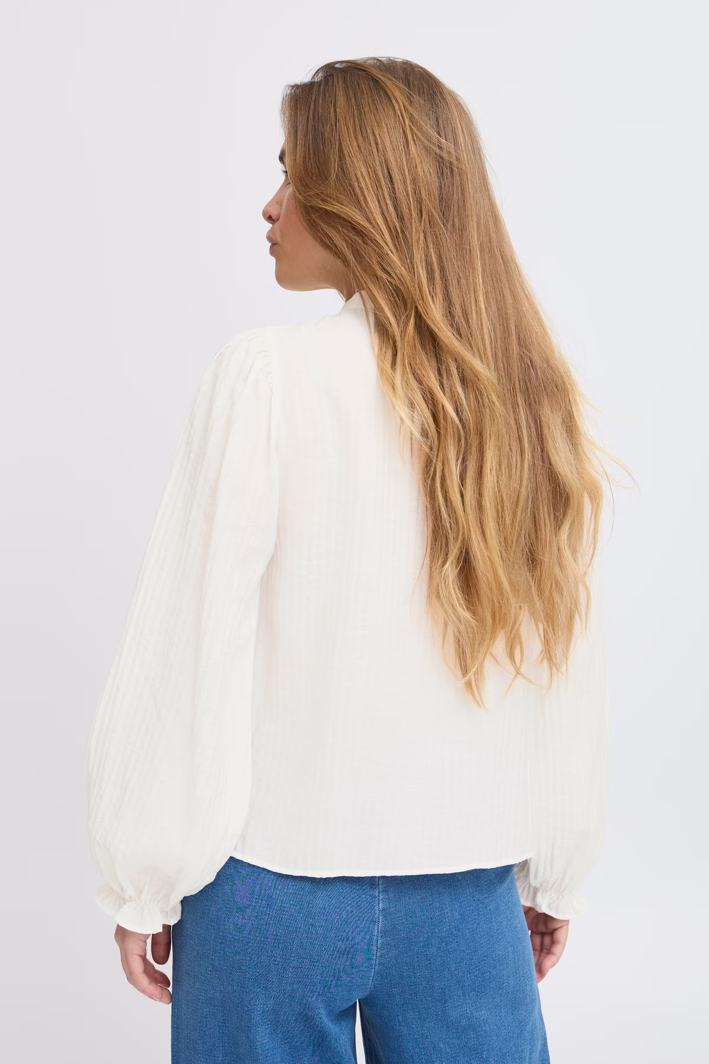 PZISABELLE Skjorte LOOKBOOK BACK 50208756-114201