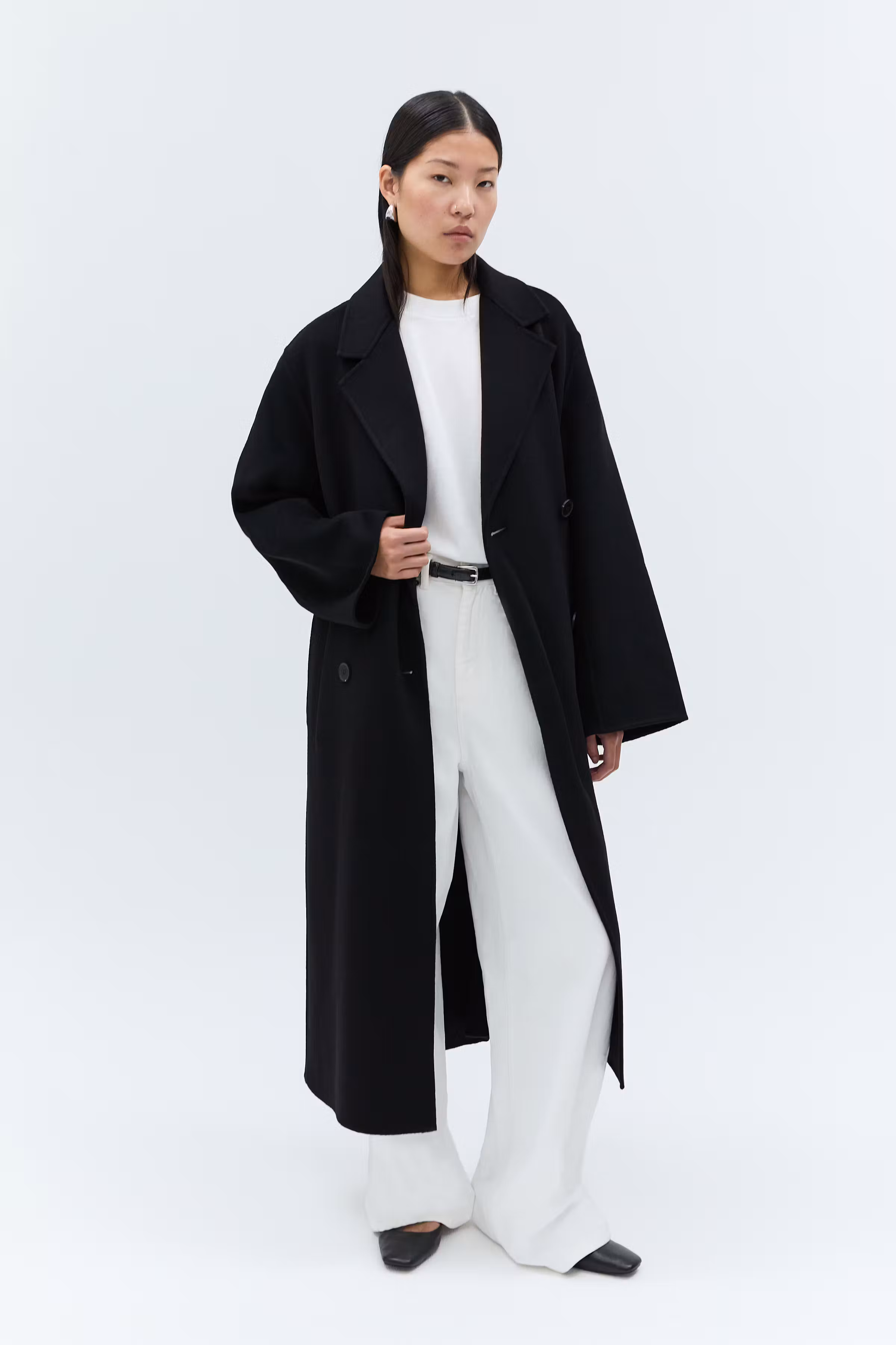 IOCLARA Coat LOOKBOOK FRONT 30600287-BK999
