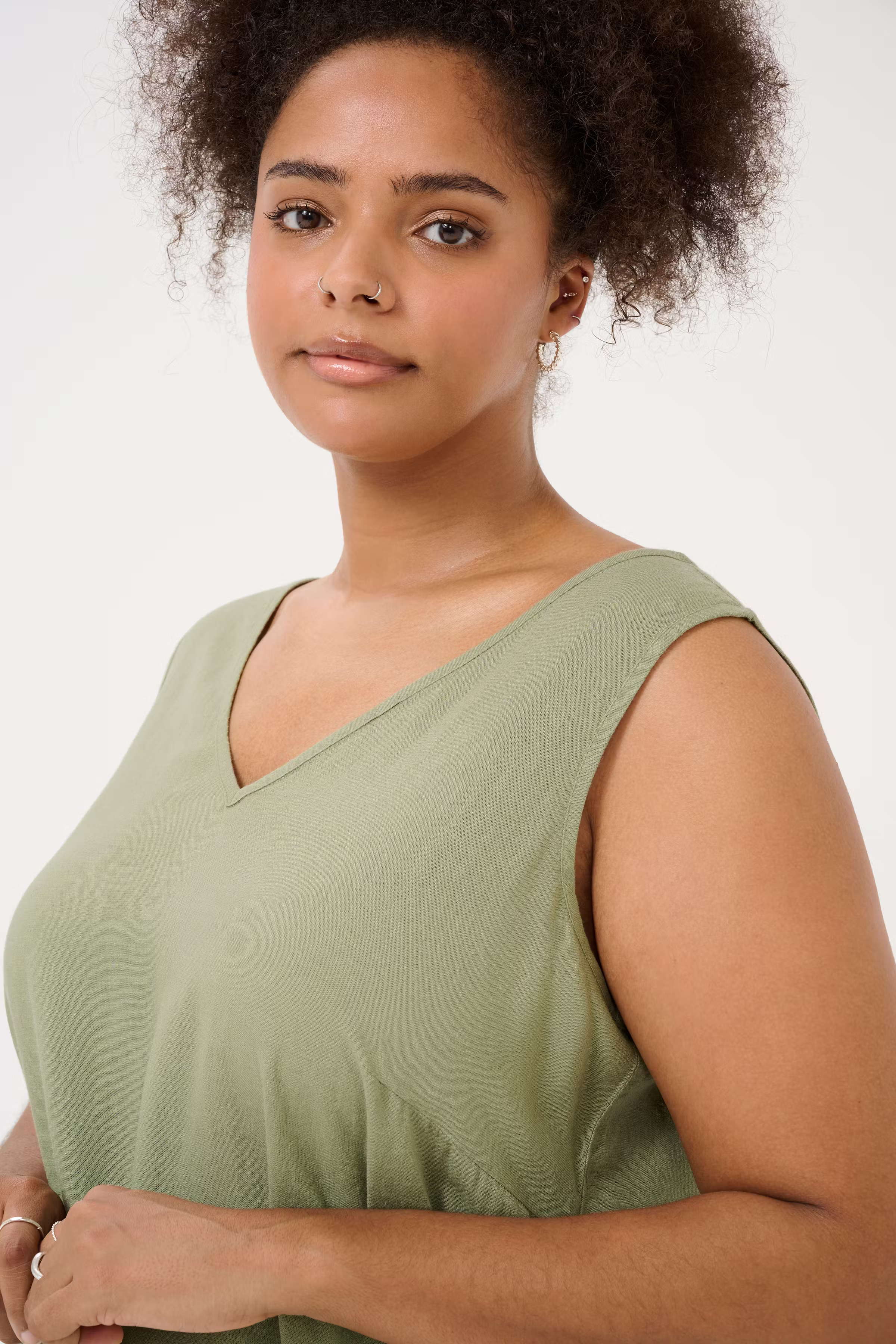 KCmille Linne Top LOOKBOOK DETAIL 10582216-170115