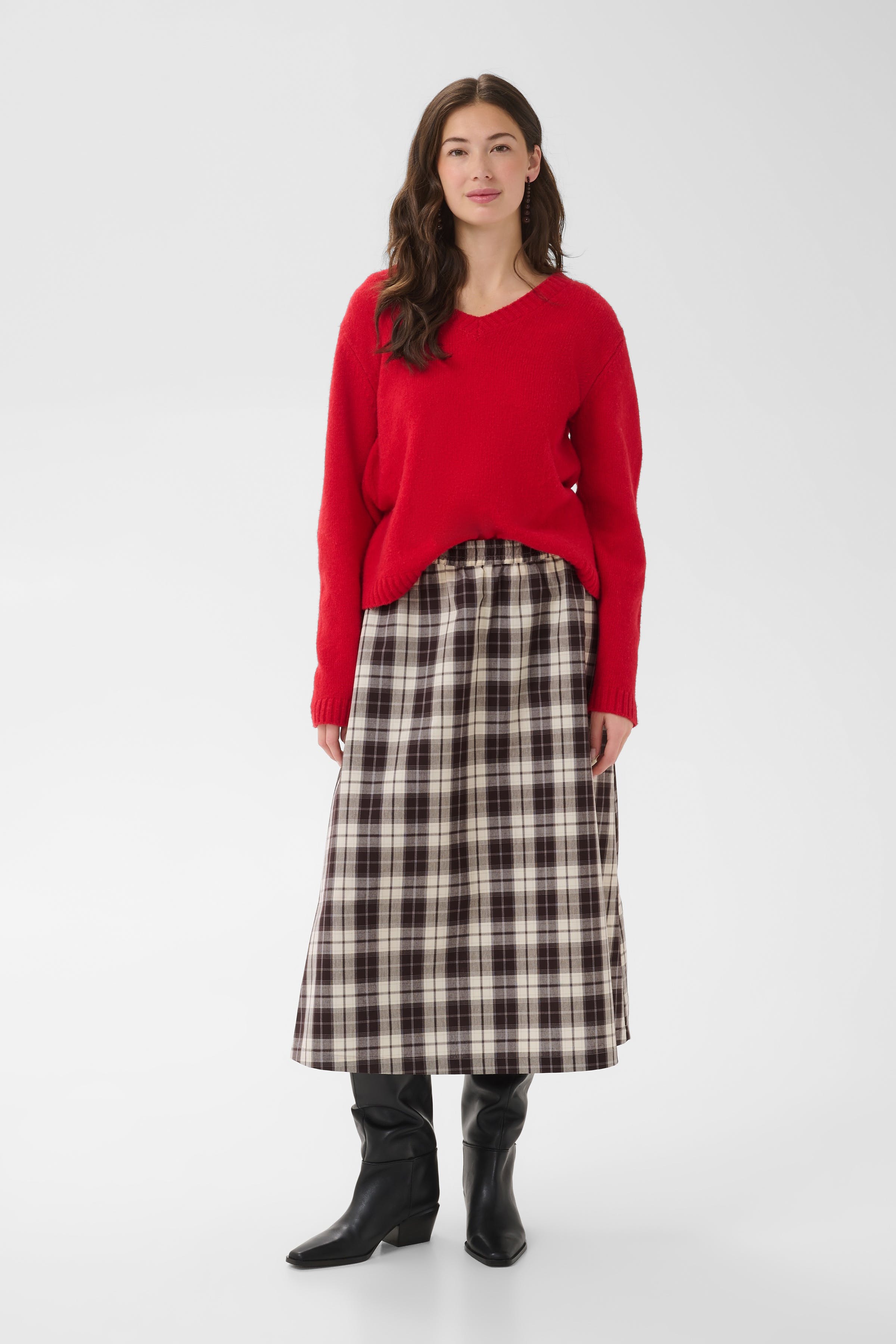 CUvivva Skjørt LOOKBOOK FRONT 50113785-1000727