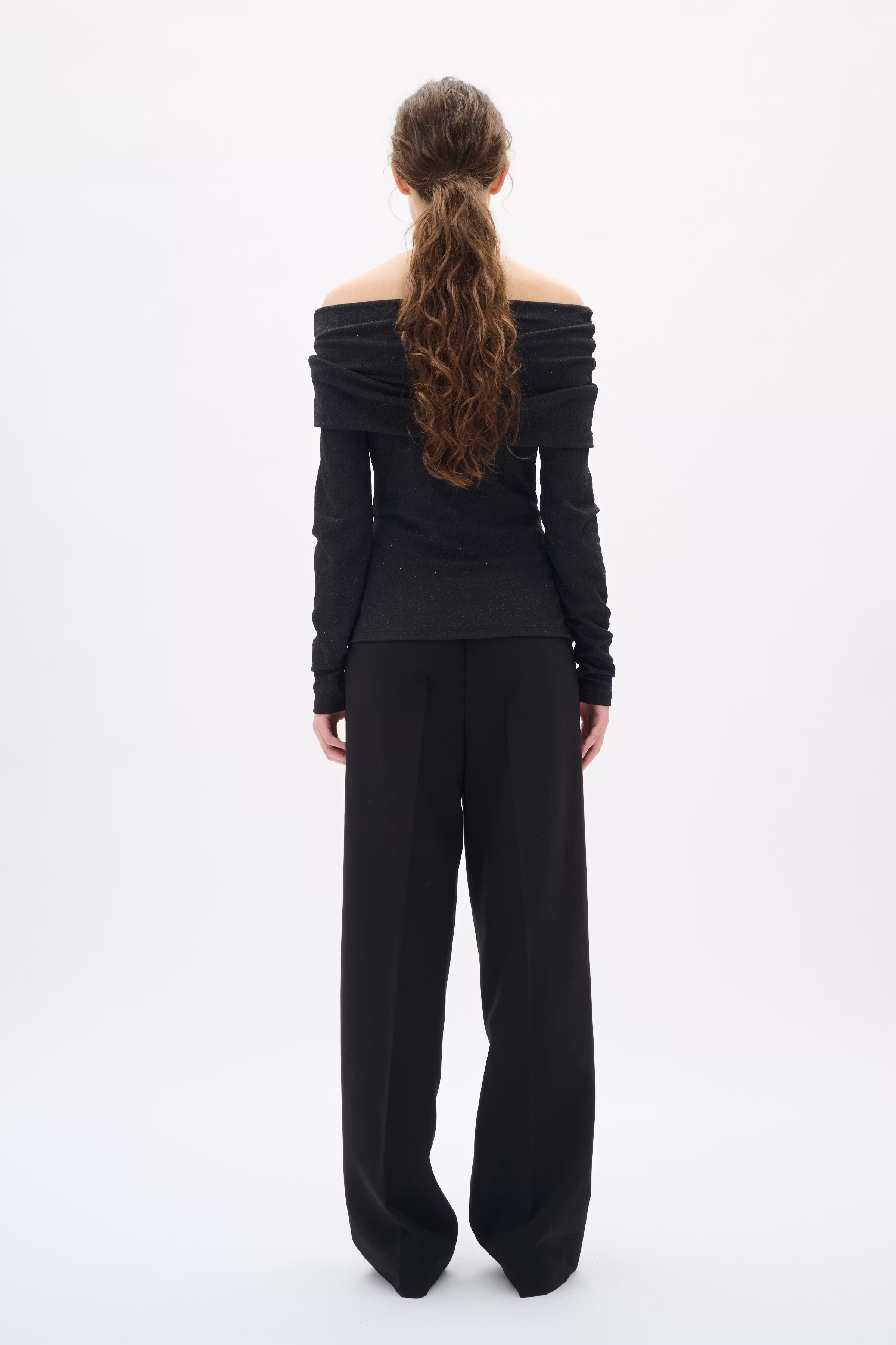 KRITHIW Glitter blouse LOOKBOOK BACK 30112124-194008