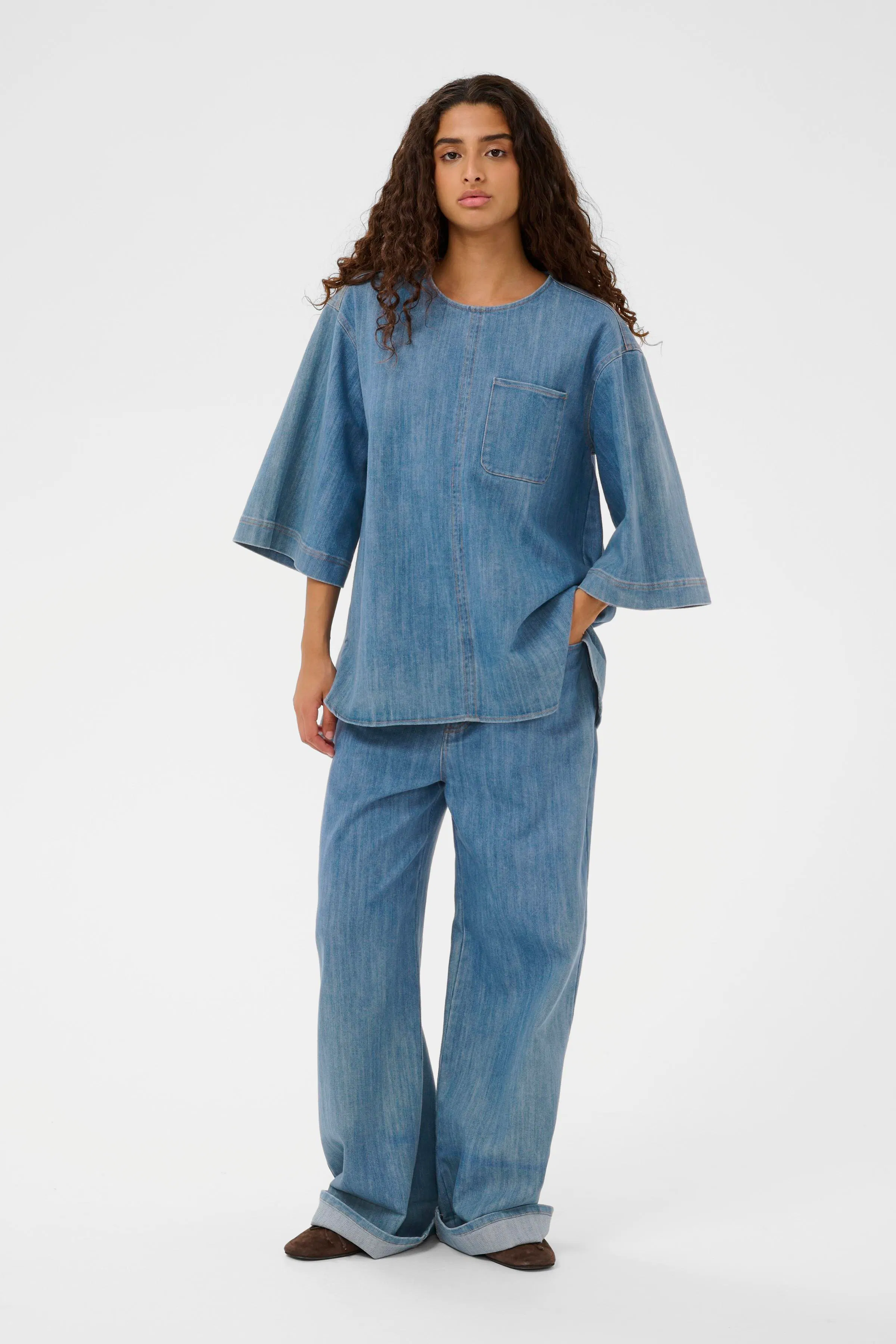 SLNinnie Blouse LOOKBOOK FRONT 30408901-301130