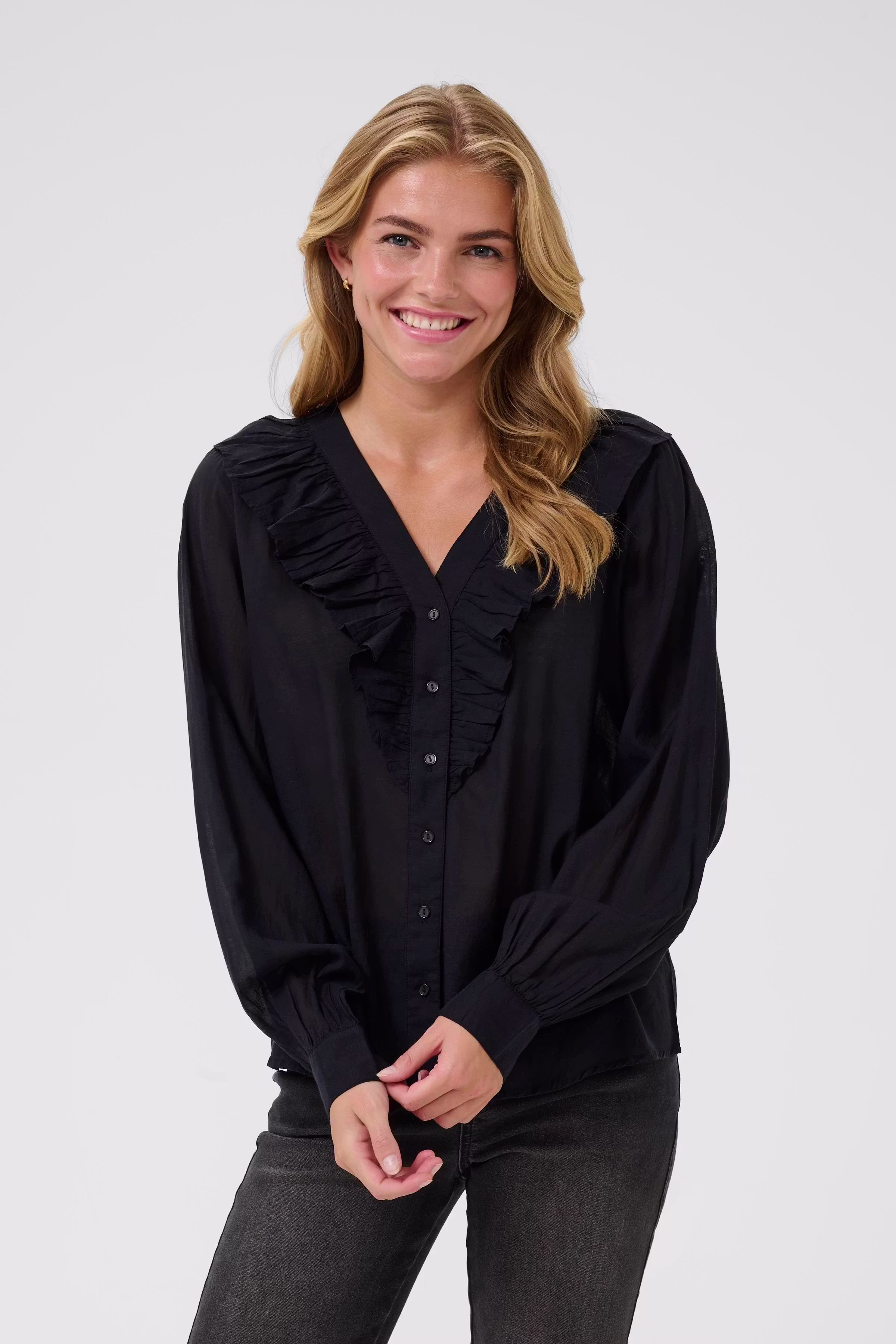 KAlane Bluse LOOKBOOK FRONT 10552480-100121