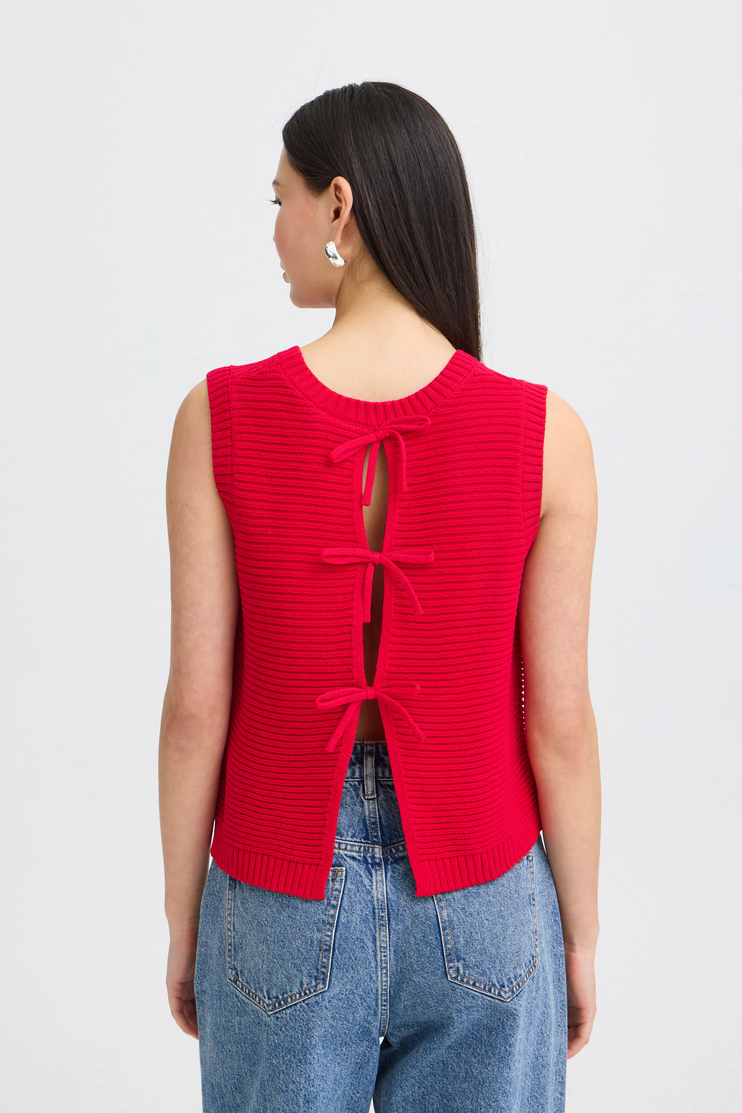 IHDOTTIES Strikket vest LOOKBOOK BACK 20125352-181664
