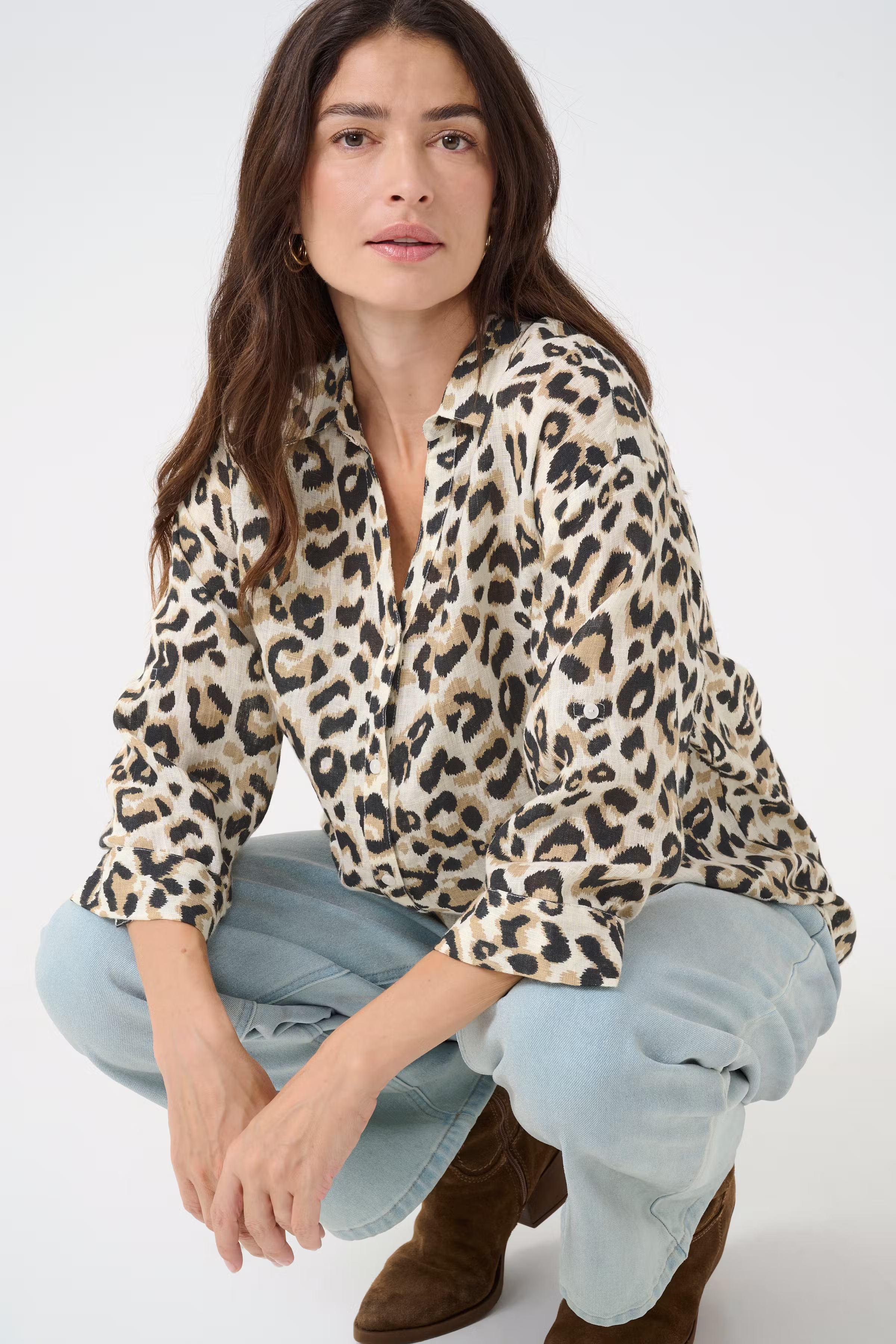 CRBellis Linne Skjorta LOOKBOOK DETAIL 10612267-107352