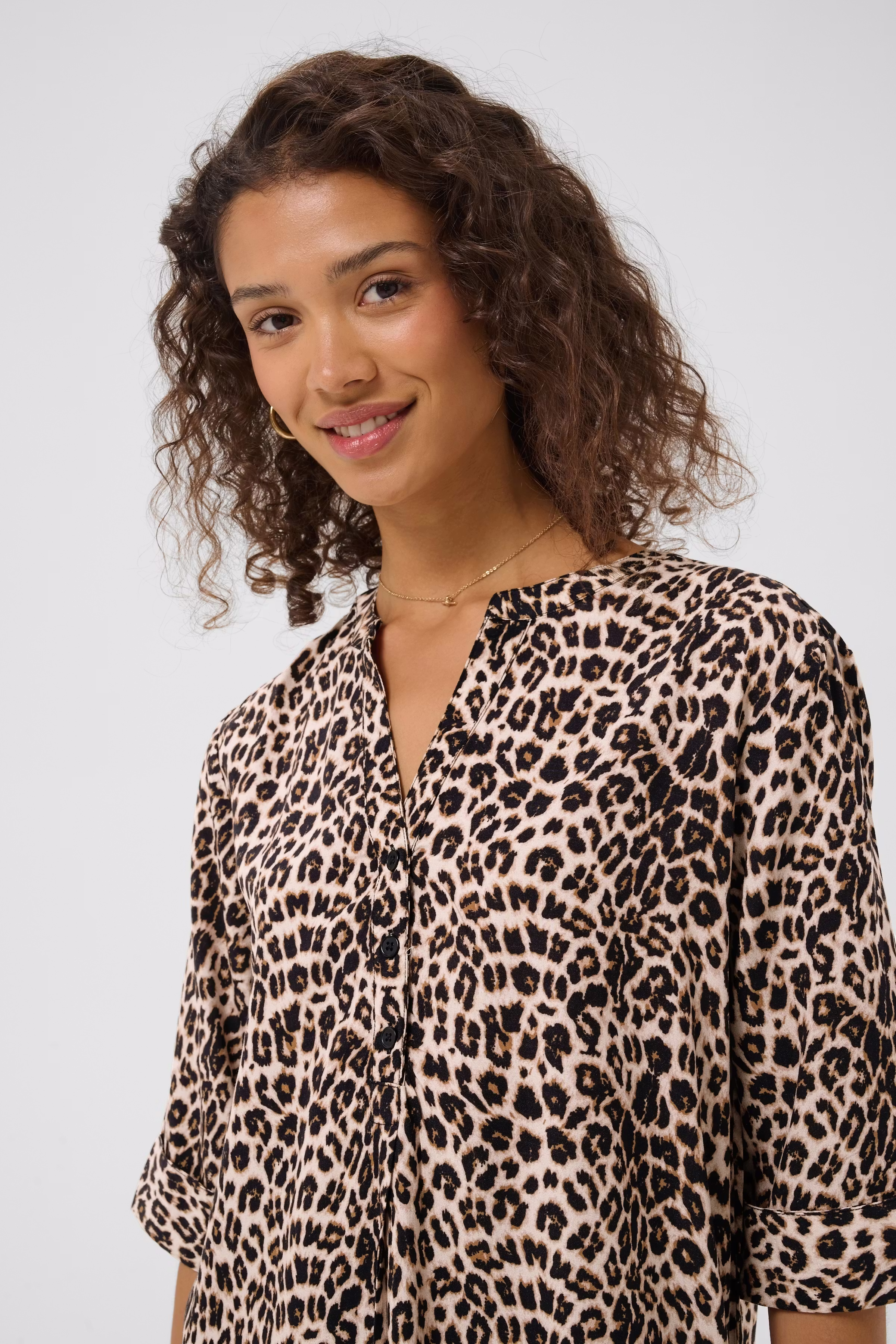 CRTiah Leopard kjole LOOKBOOK DETAIL 10613379-103779