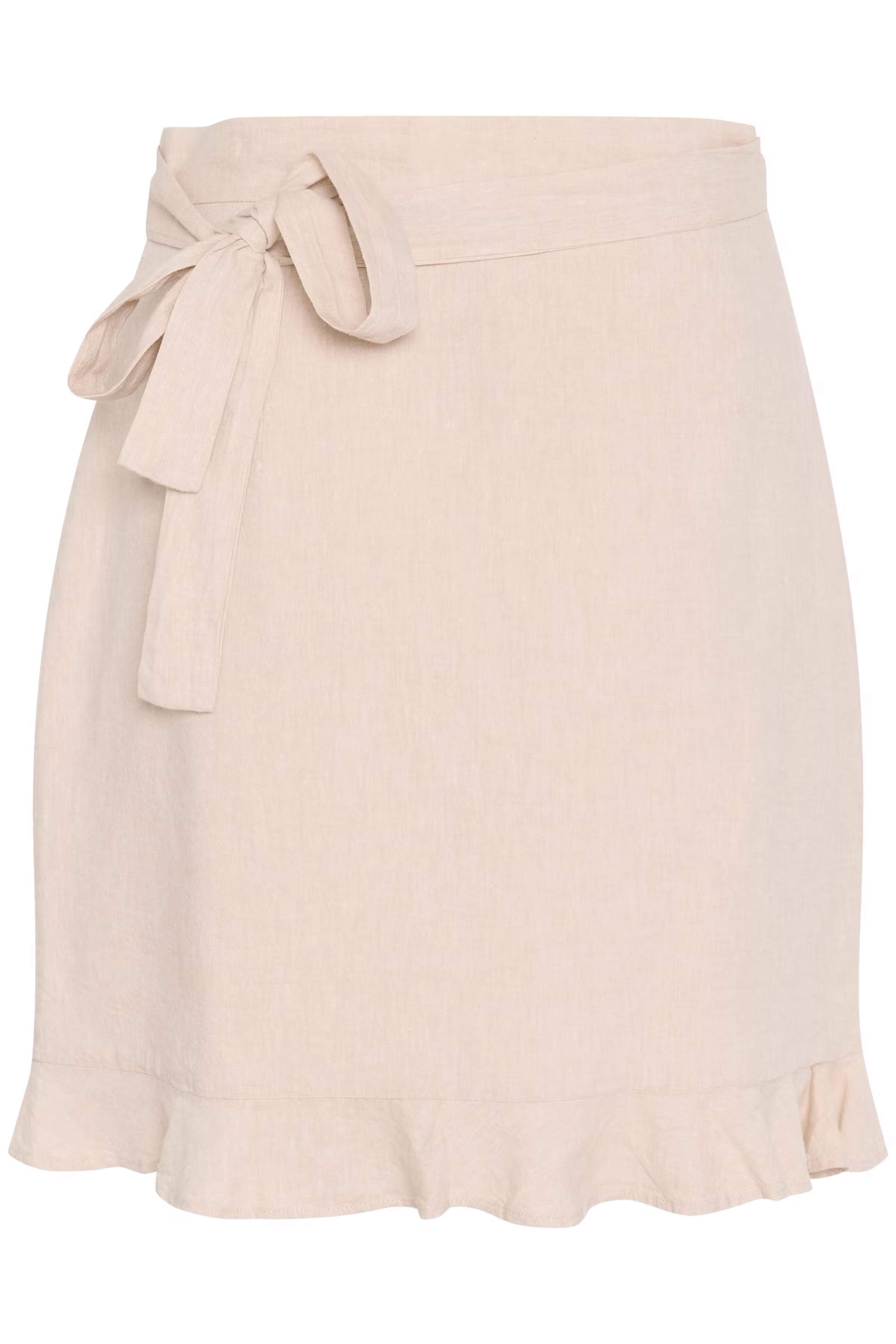 FaridaIW Linne Kjol PACK BACK 30110440-1304031